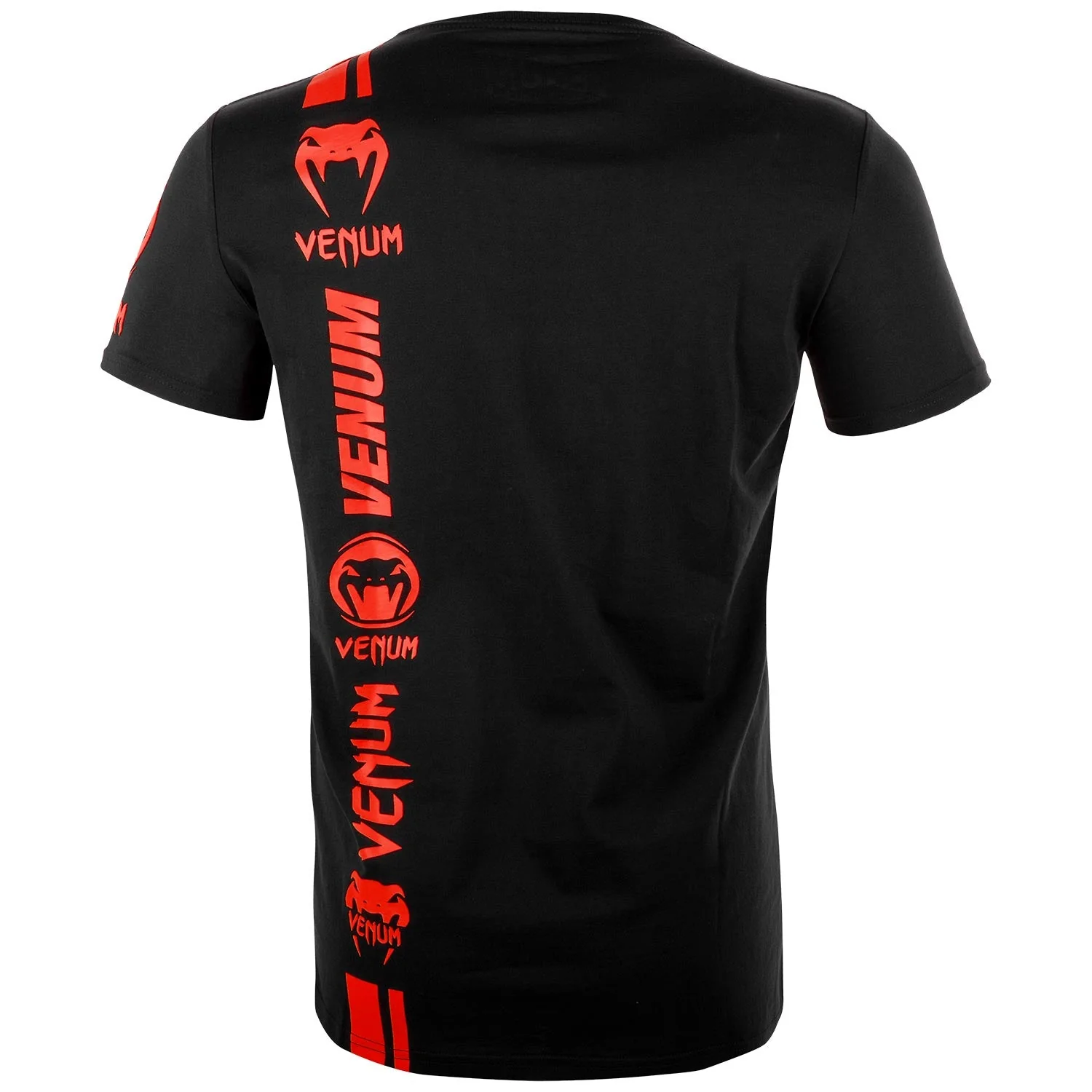 Venum Logos T-shirt - Black/Red - Image 4