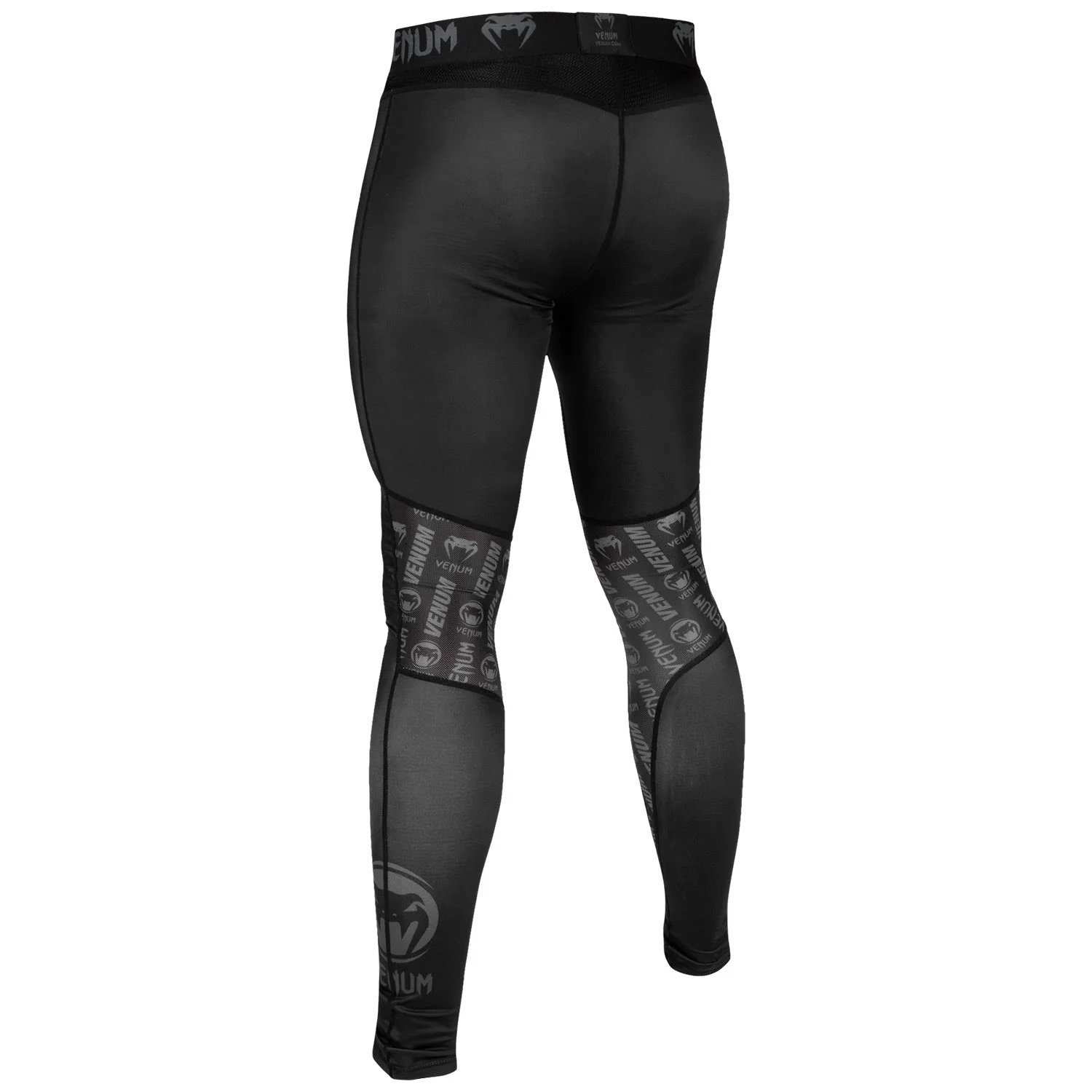 Venum Logos Tights - Black/Black - Image 3