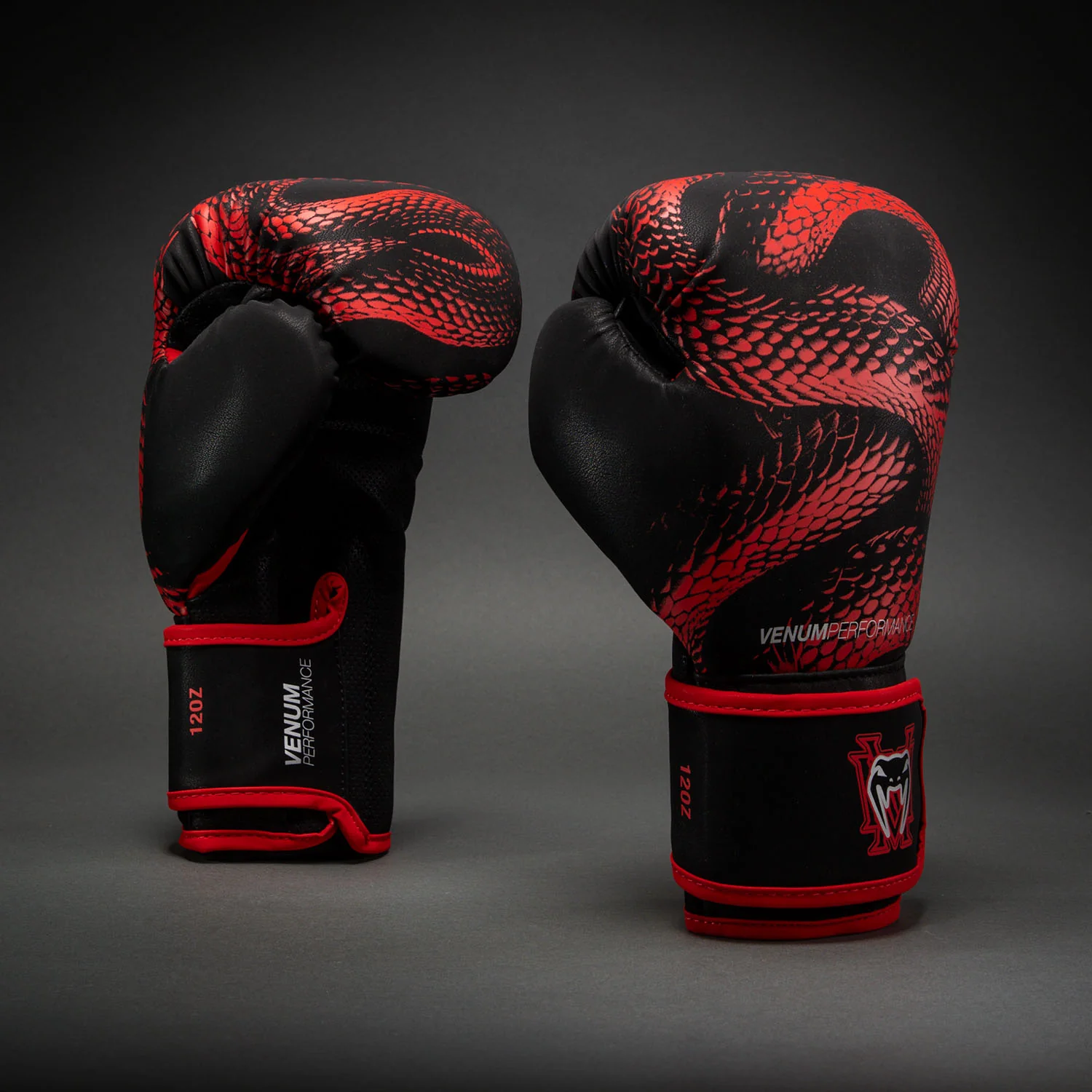 Venum Matupa Boxing Gloves - Black/Red/Silver
