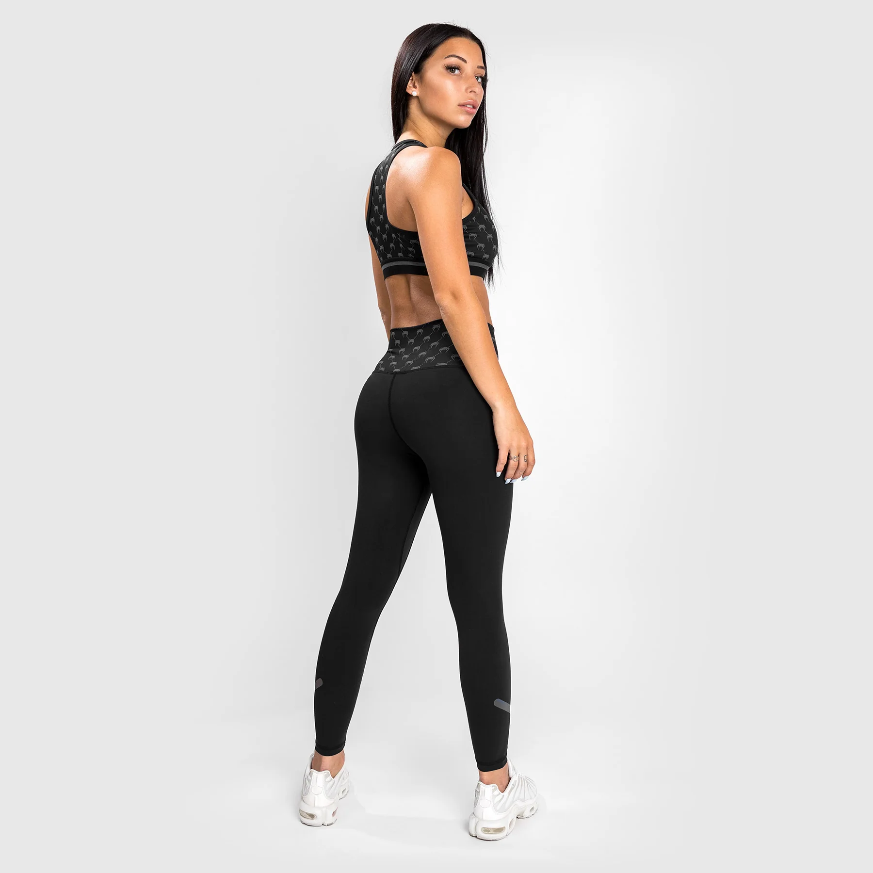 Venum Monogram 7/8 Leggings - Black/Pink Gold - Image 5