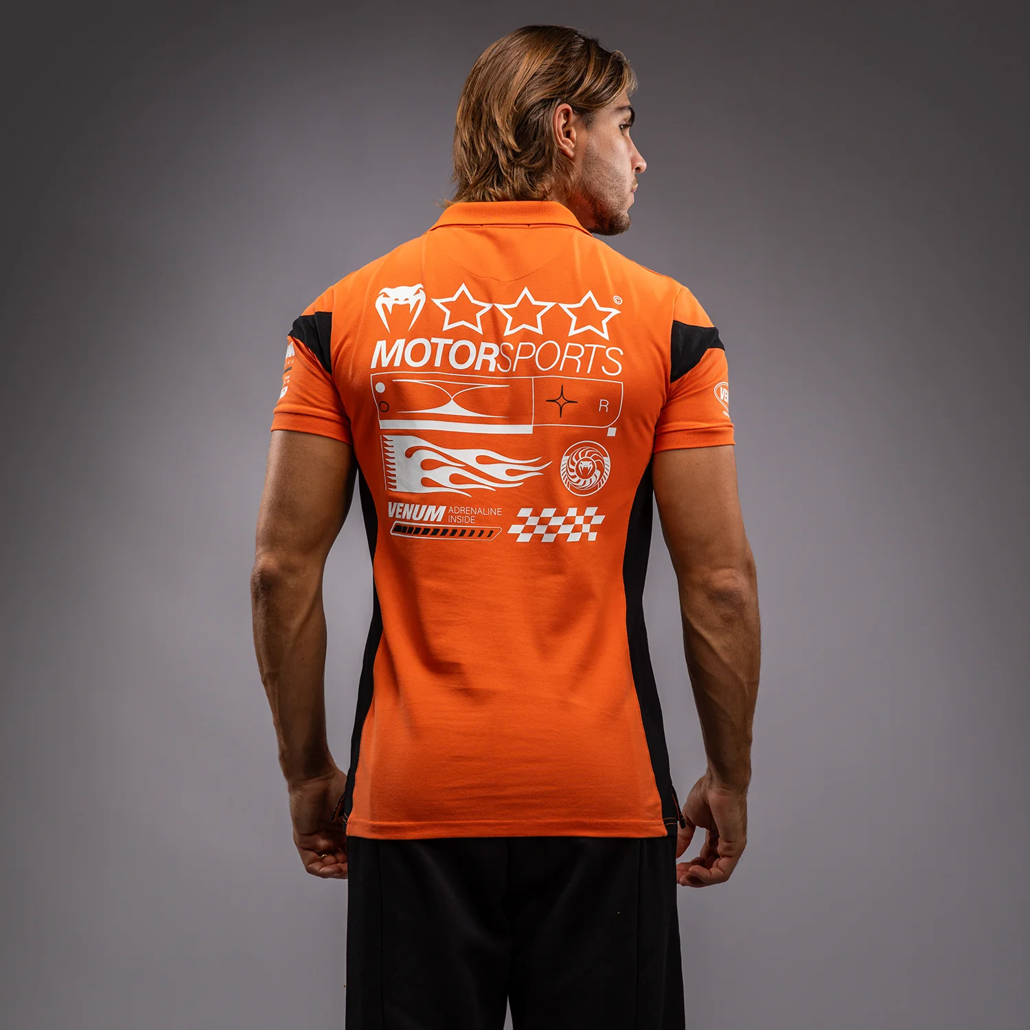 Venum Motorsport Cotton Polo - Tangerine
