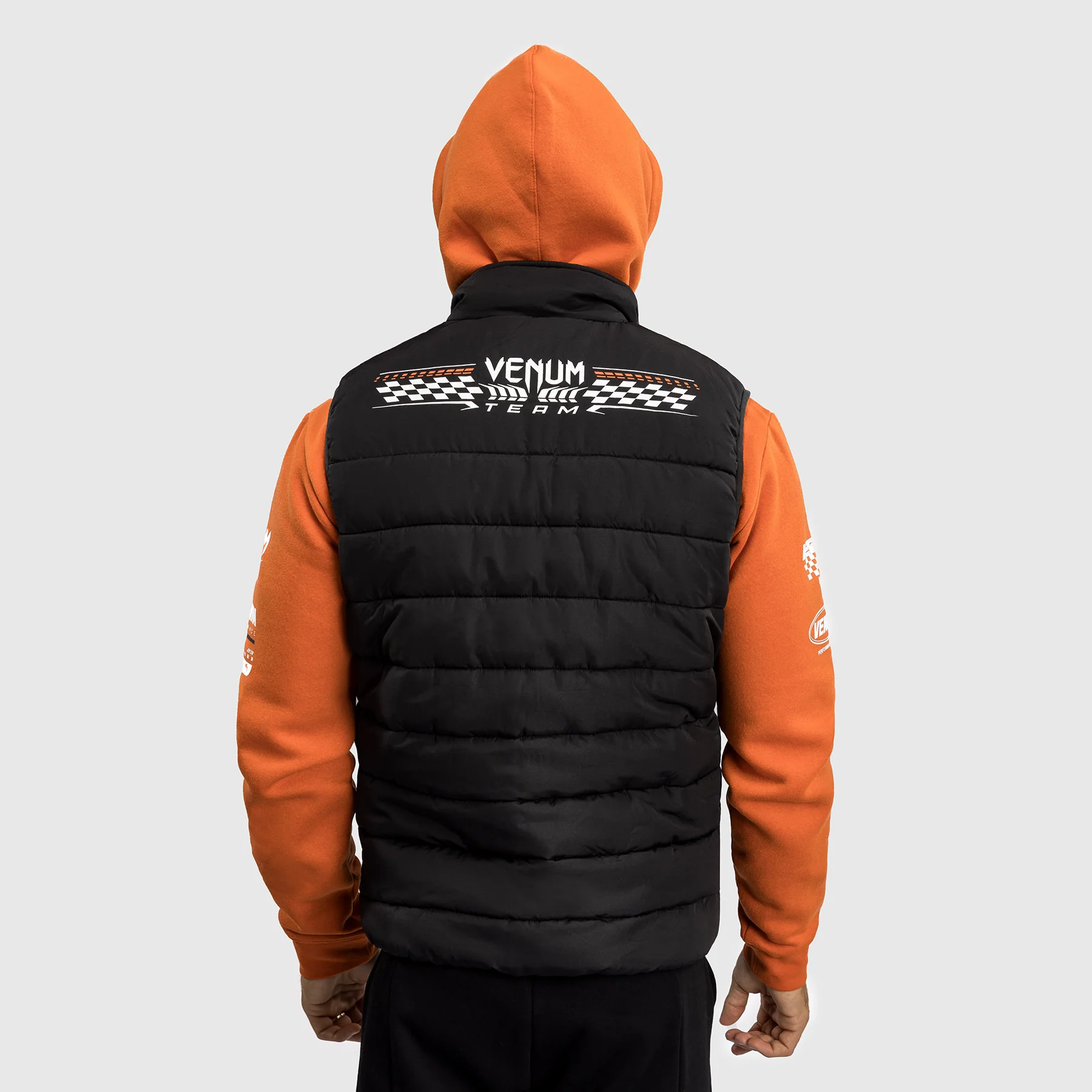 Venum Motorsport Down Jacket - Deep Black - Image 3