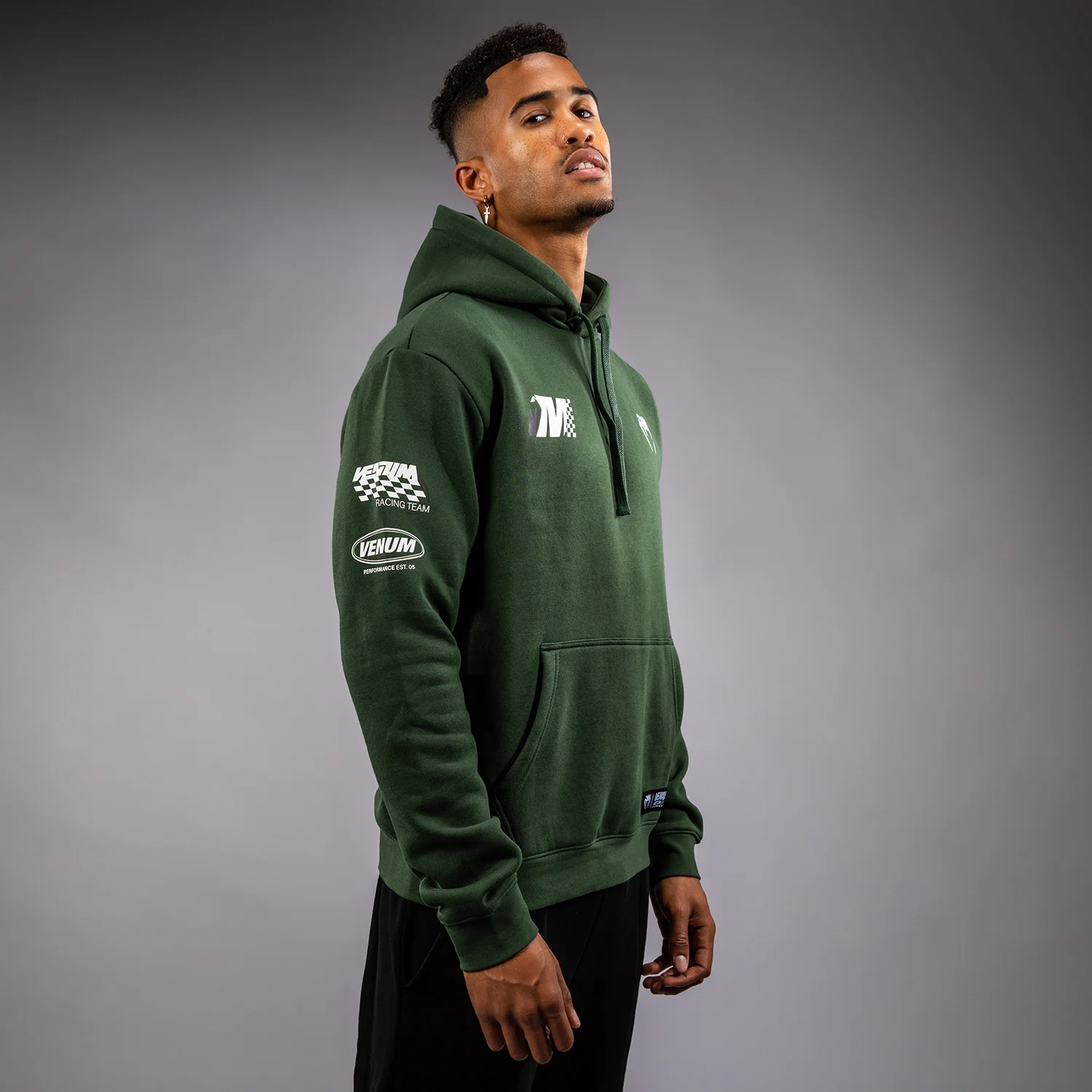 Venum Motorsport Hoodie - Deep Forest - Image 3
