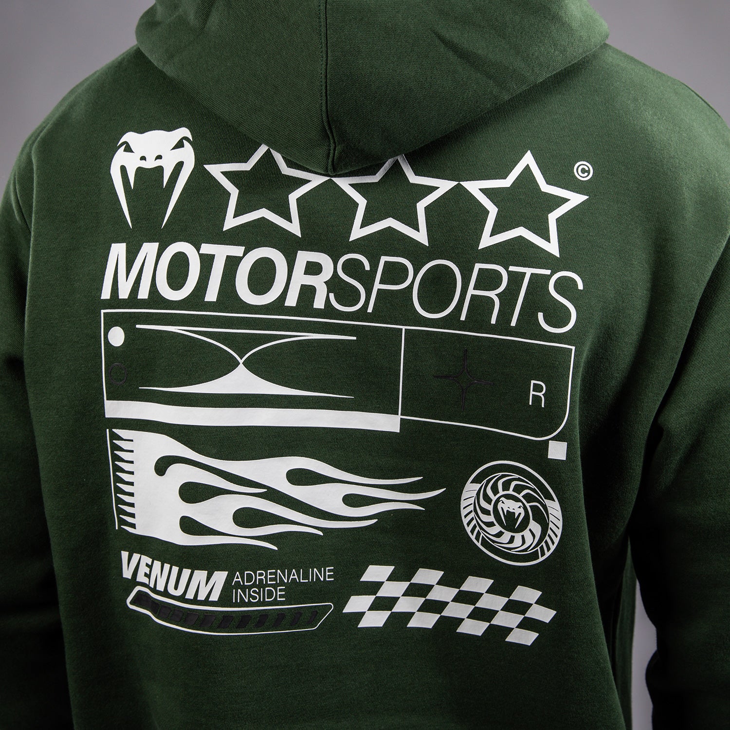 Venum Motorsport Hoodie - Deep Forest - Image 9