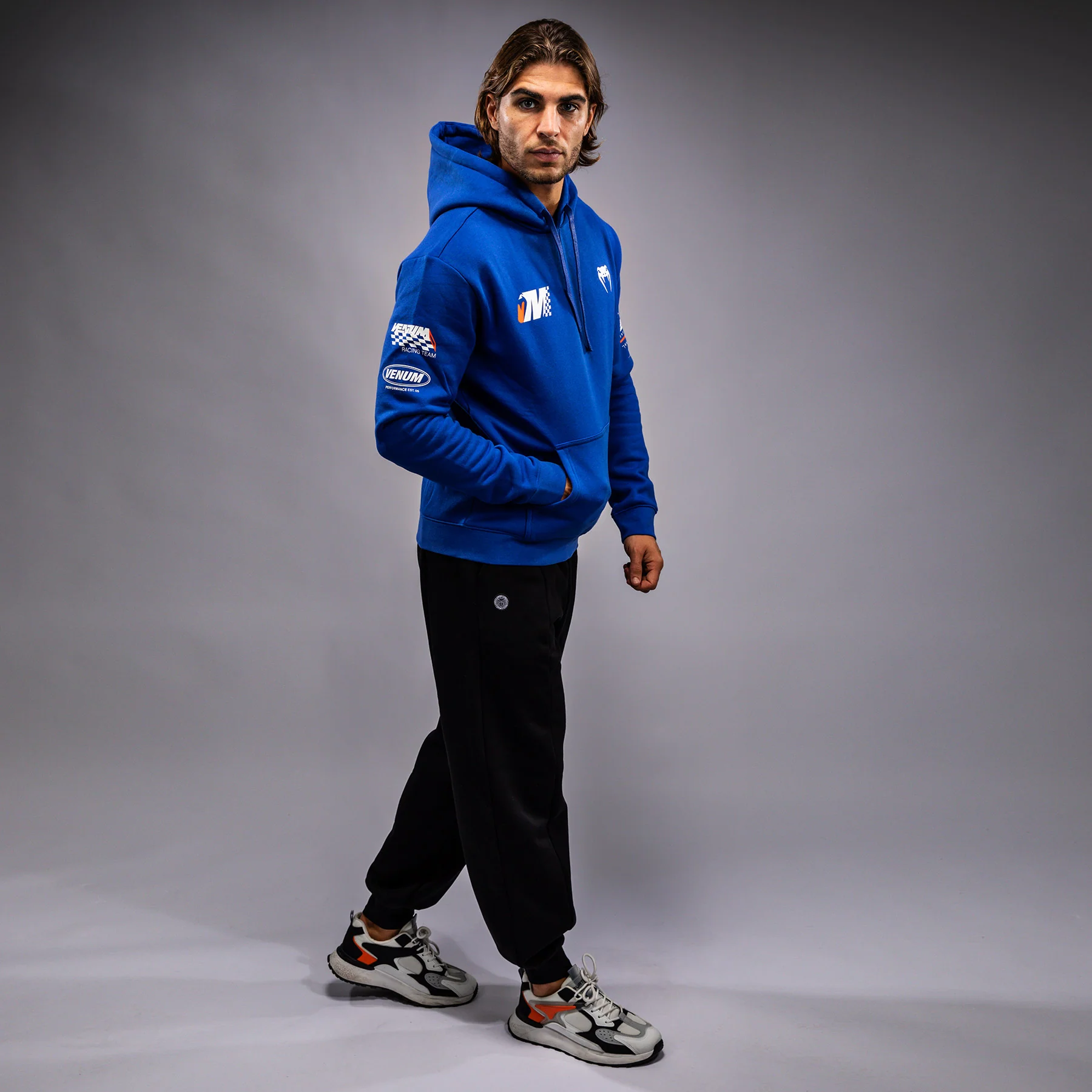 Venum Motorsport Hoodie - Royal Blue - Image 3