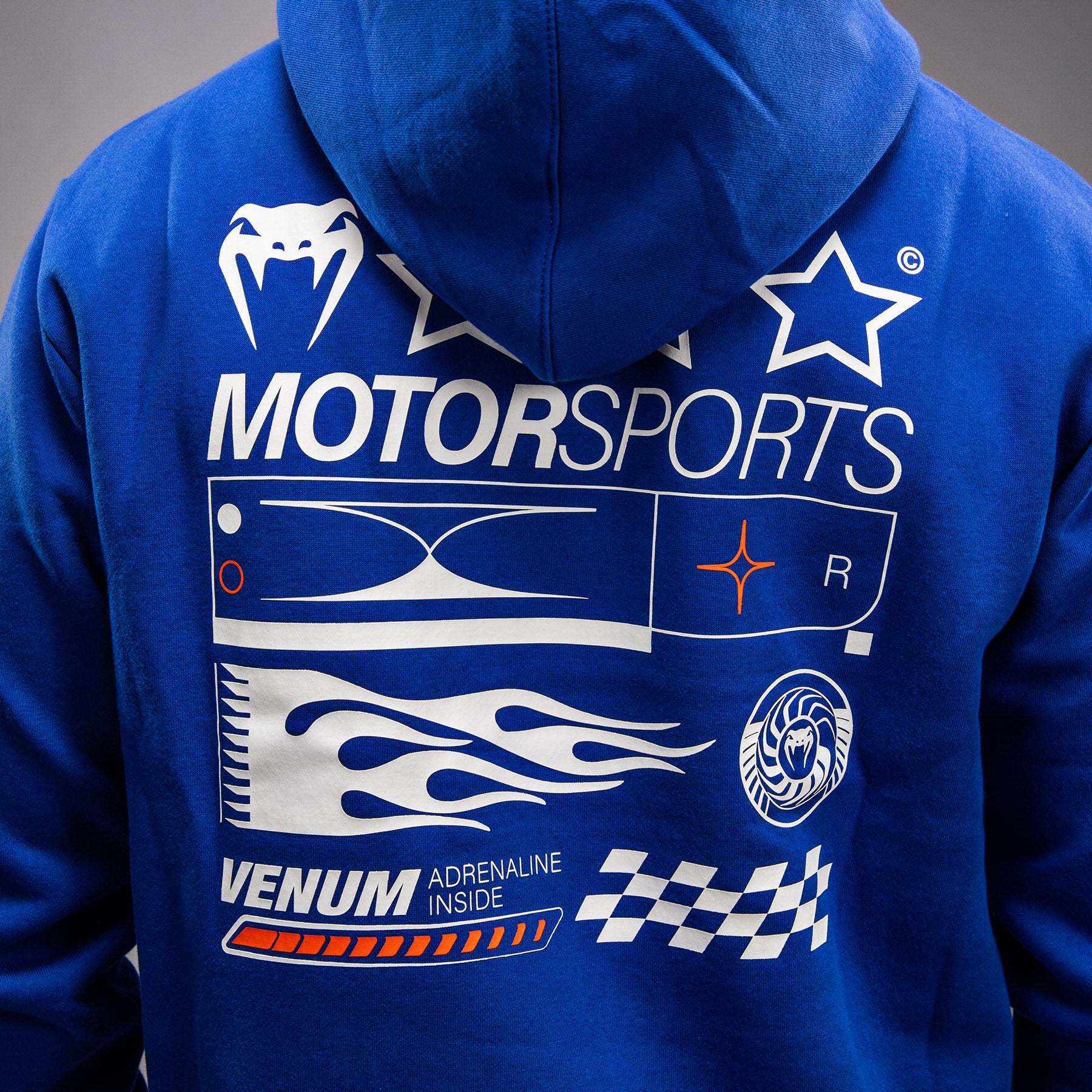 Venum Motorsport Hoodie - Royal Blue - Image 8