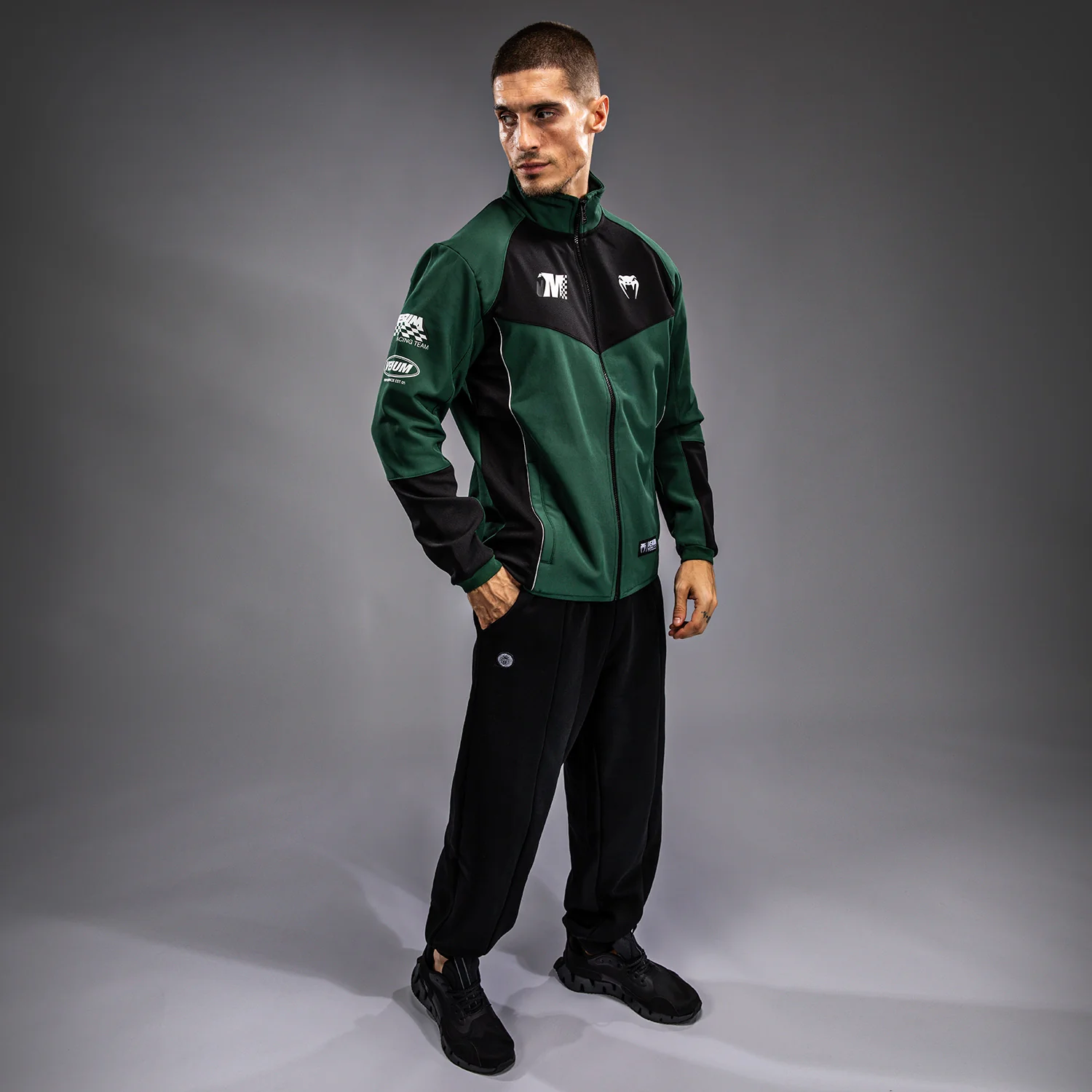 Venum Motorsport Softshell Jacket - Deep Forest - Image 4