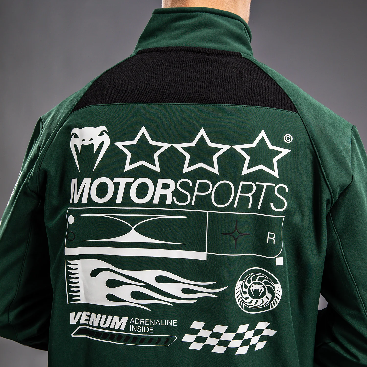 Venum Motorsport Softshell Jacket - Deep Forest - Image 5