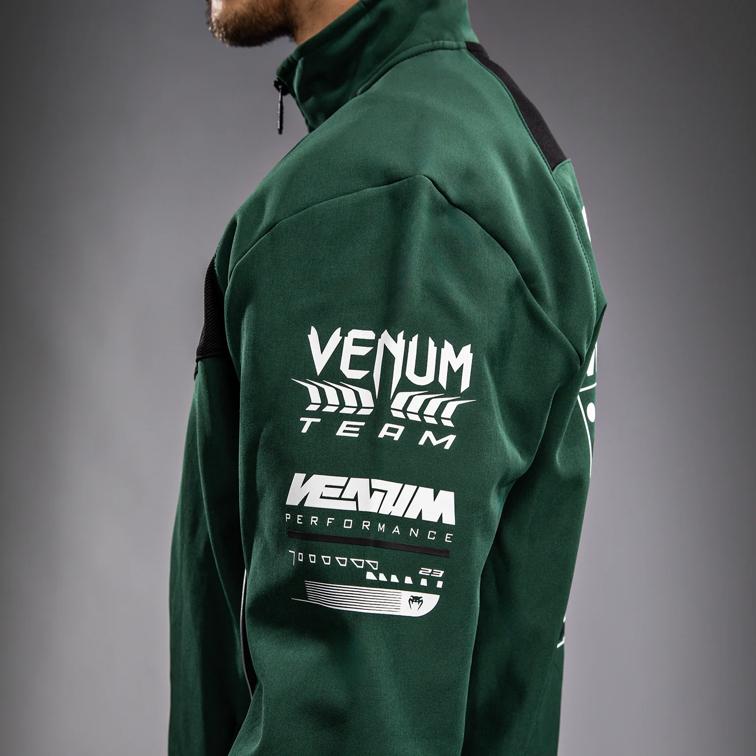 Venum Motorsport Softshell Jacket - Deep Forest - Image 6