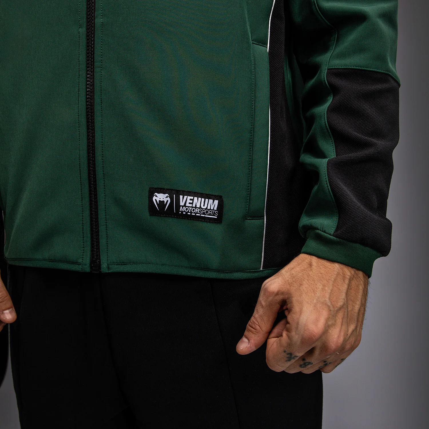 Venum Motorsport Softshell Jacket - Deep Forest - Image 9