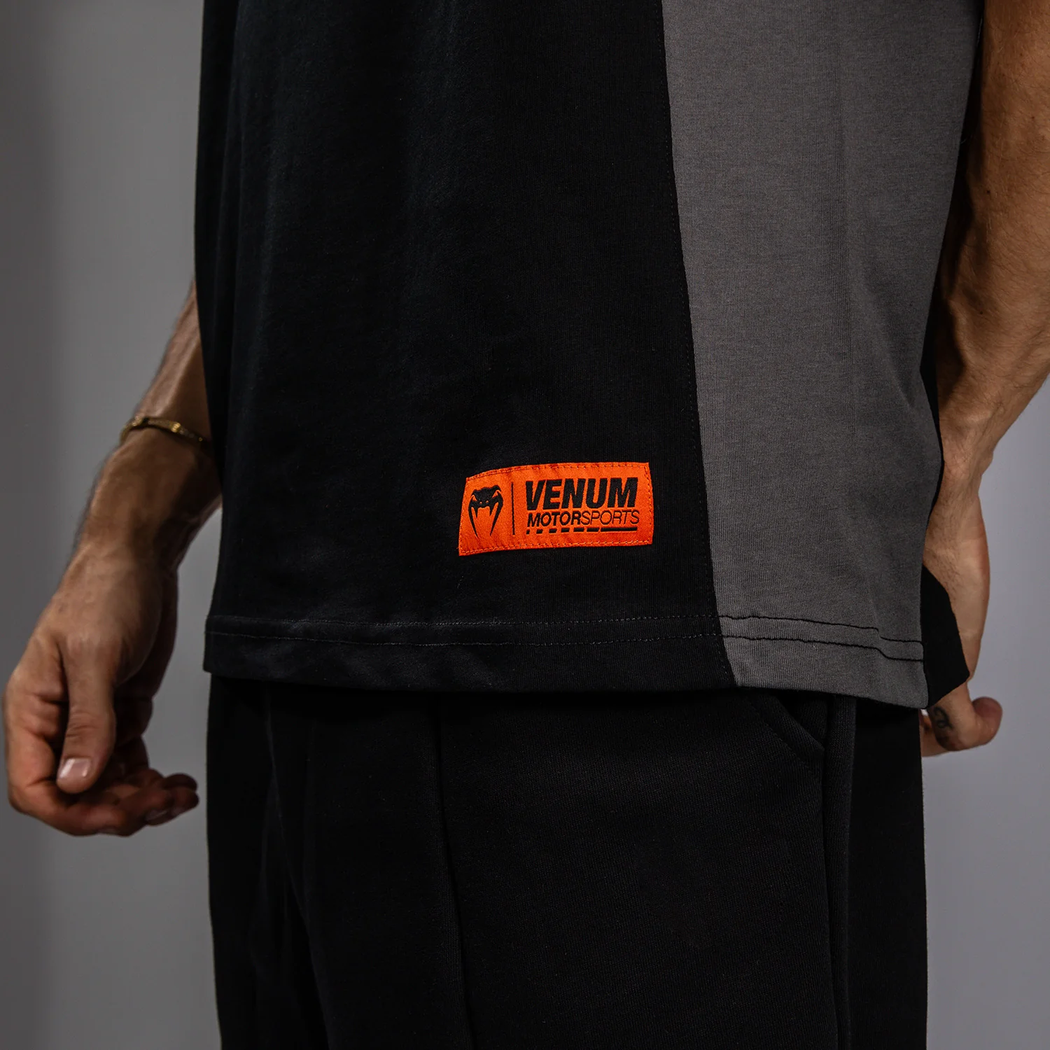 Venum Motorsport T-Shirt - Deep Black - Image 7