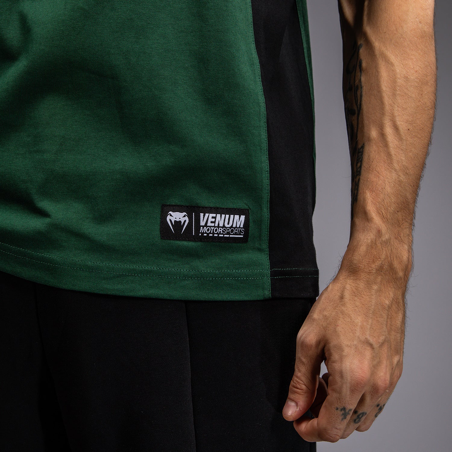 Venum Motorsport T-Shirt - Deep Forrest - Image 5