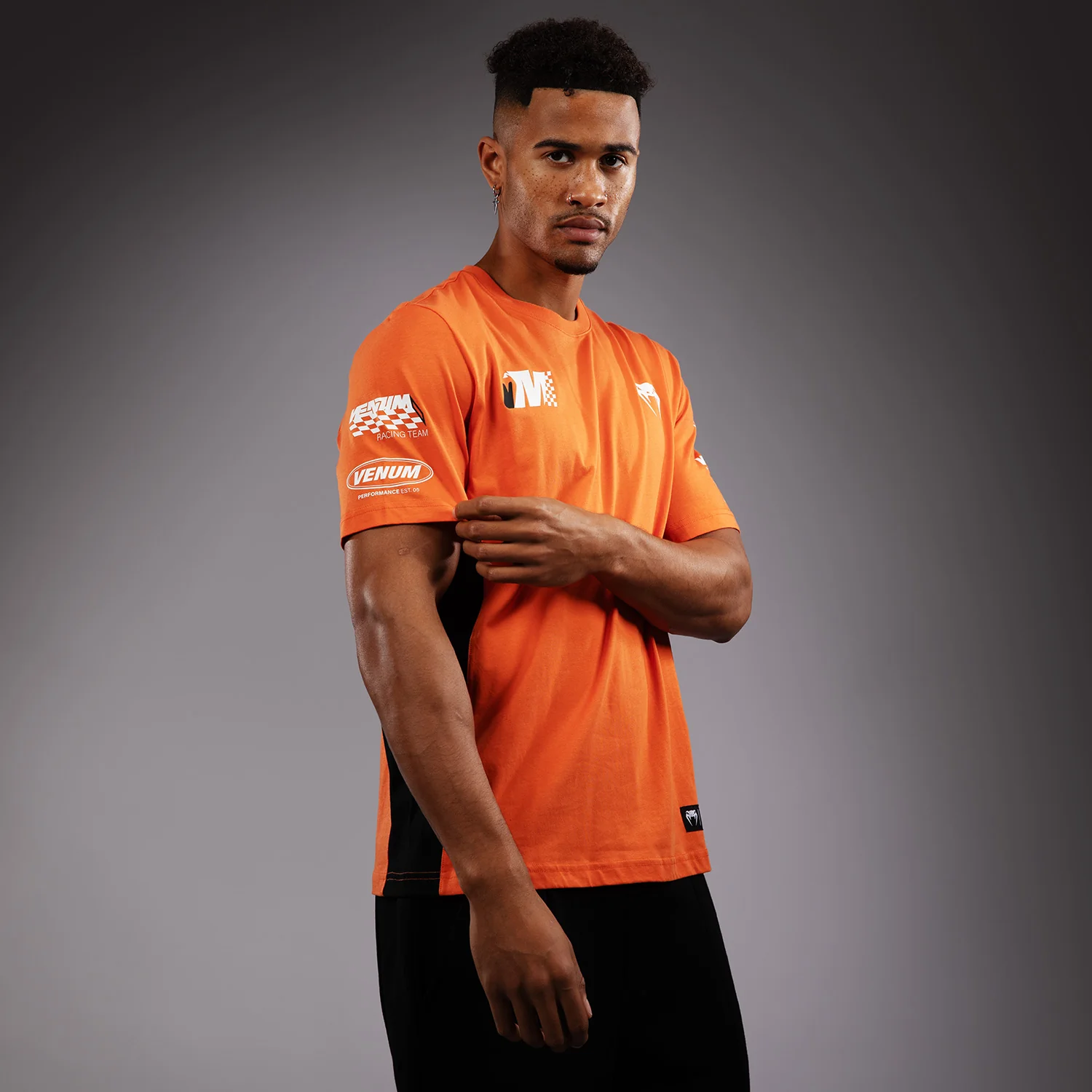 Venum Motorsport T-Shirt - Tangerine - Image 4