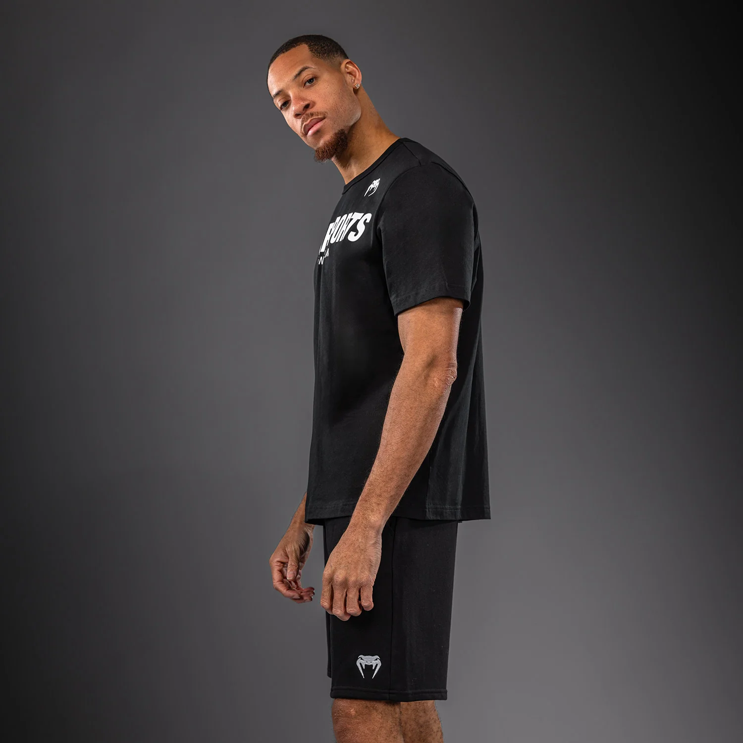 Venum Motorsports VT T-Shirt - Black/White - Image 2