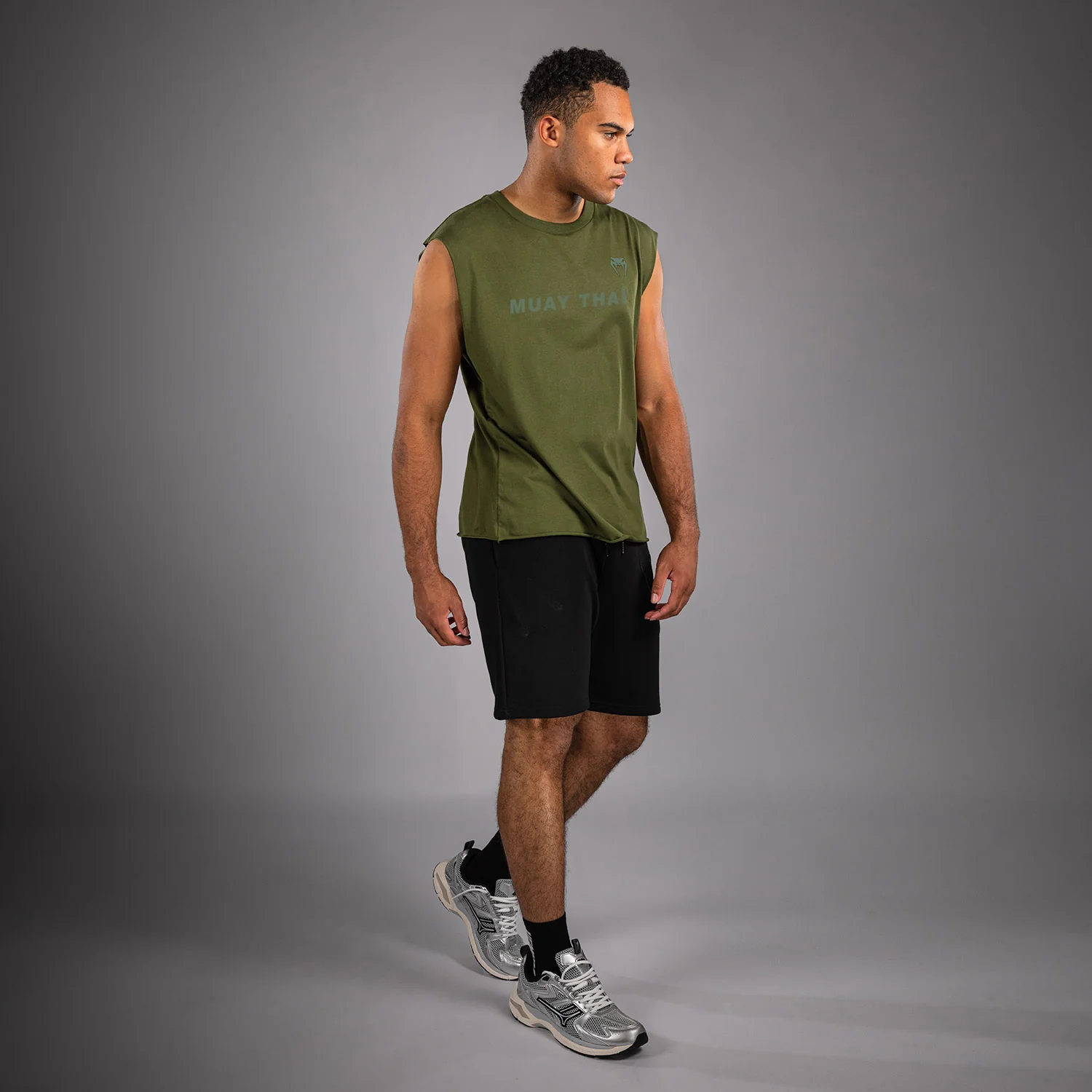 Venum Muay Thai VT T-Shirt - Military Green - Image 4