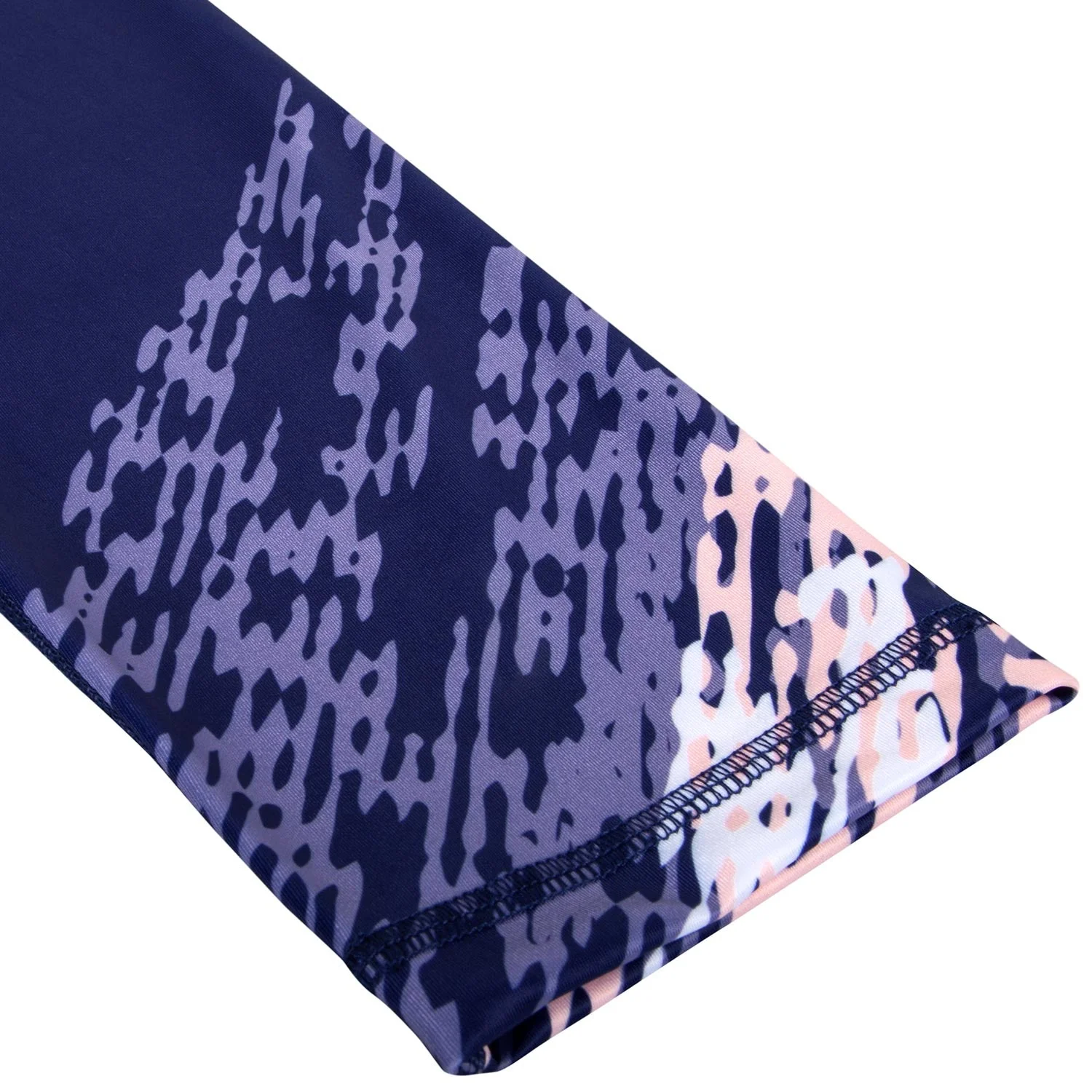 Venum Neo Camo Leggings - Navy Blue/Coral - Image 7