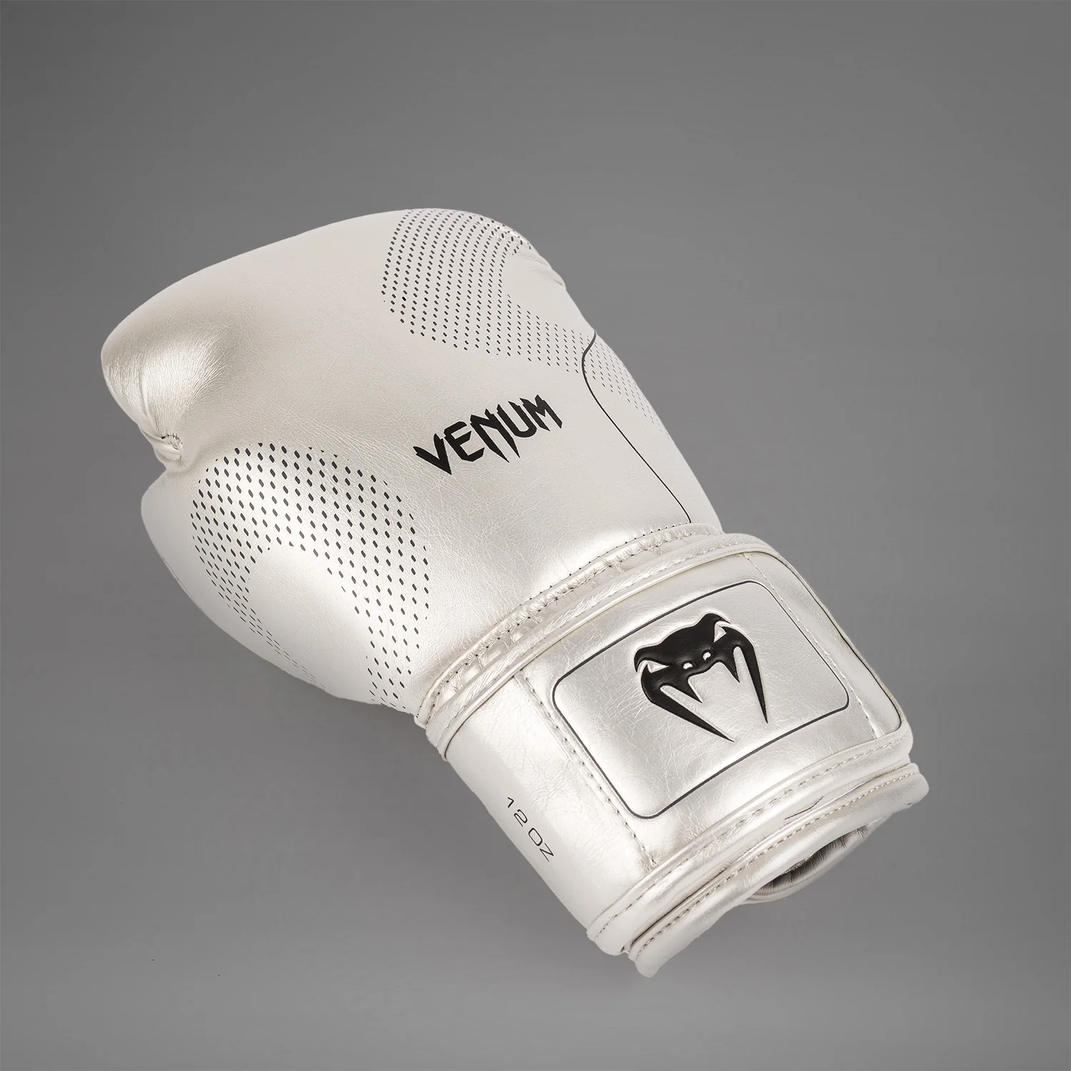 Venum Nexus Boxing Gloves - Silver/Black - Image 3