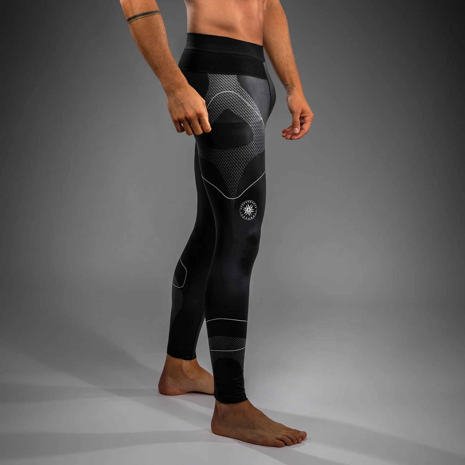 Venum Nexus Spats - Black/Silver - Image 6
