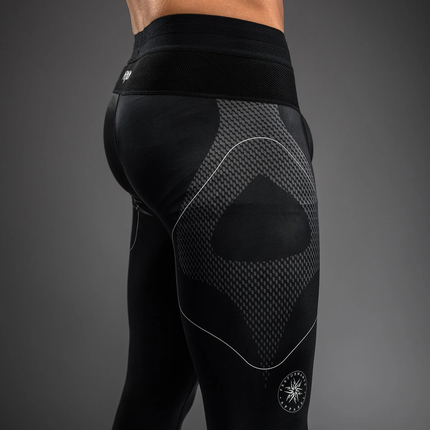 Venum Nexus Spats - Black/Silver - Image 7