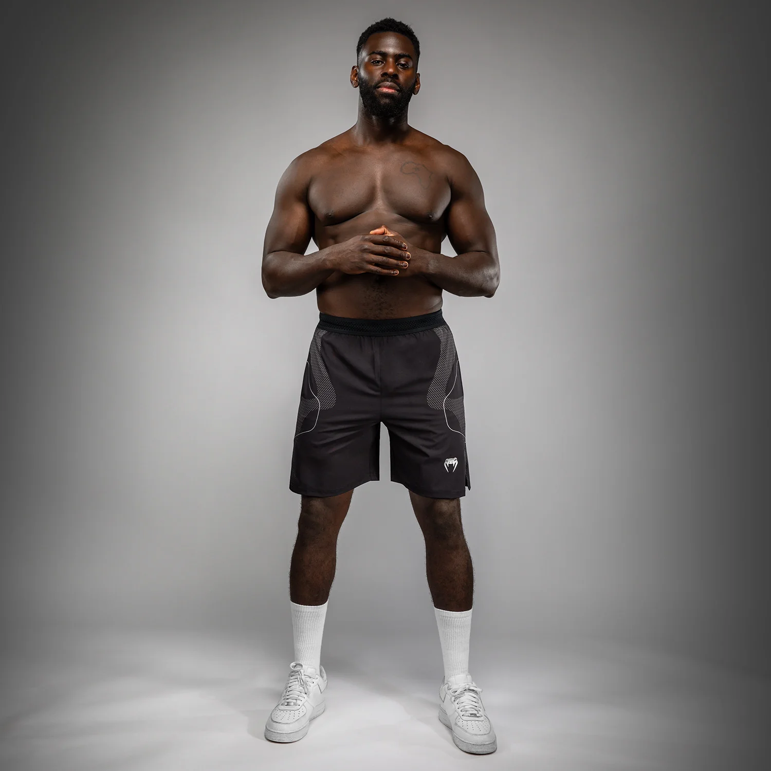 Venum Nexus Training Shorts - Black/Silver