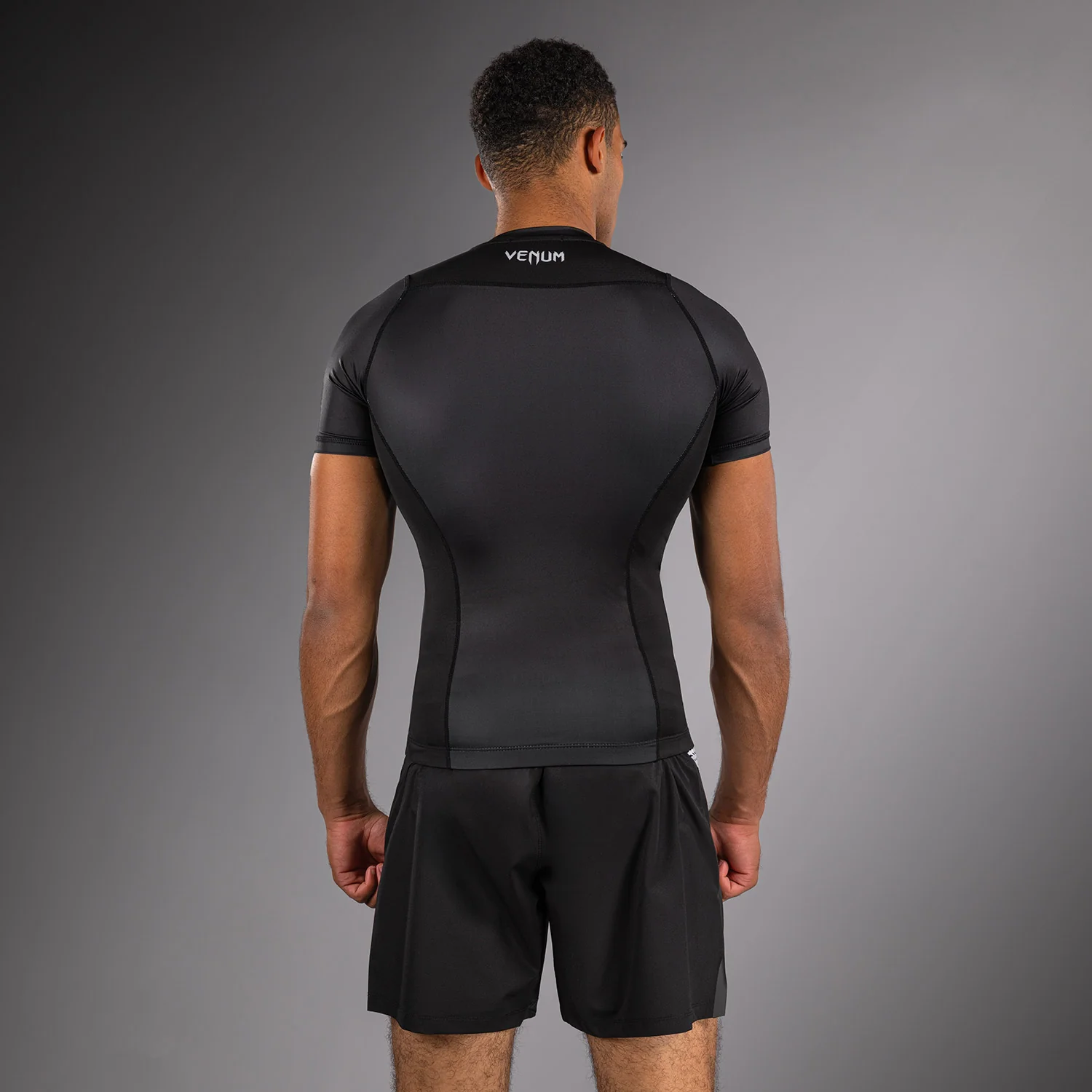 Venum No Gi Rashguards - Black/White - Image 3