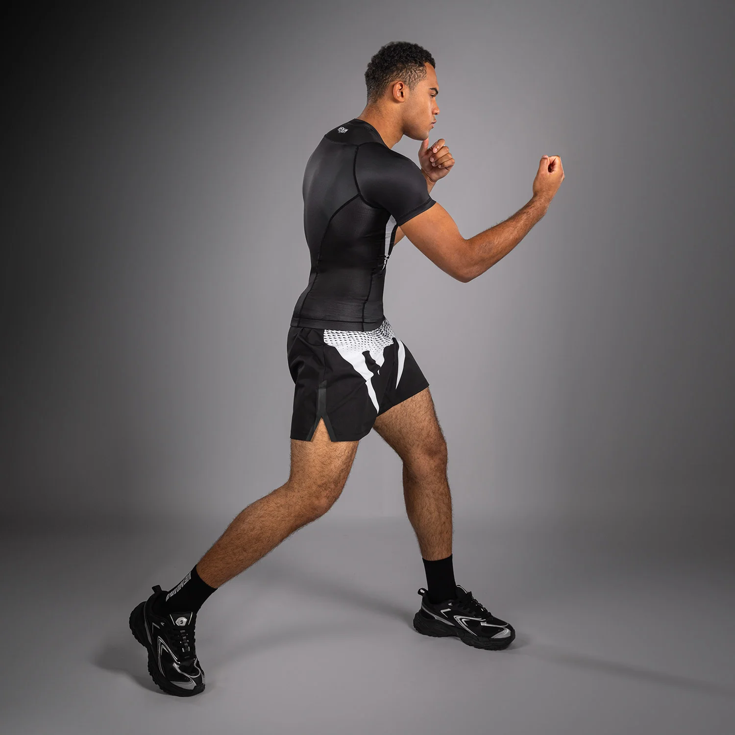 Venum No Gi Rashguards - Black/White - Image 6