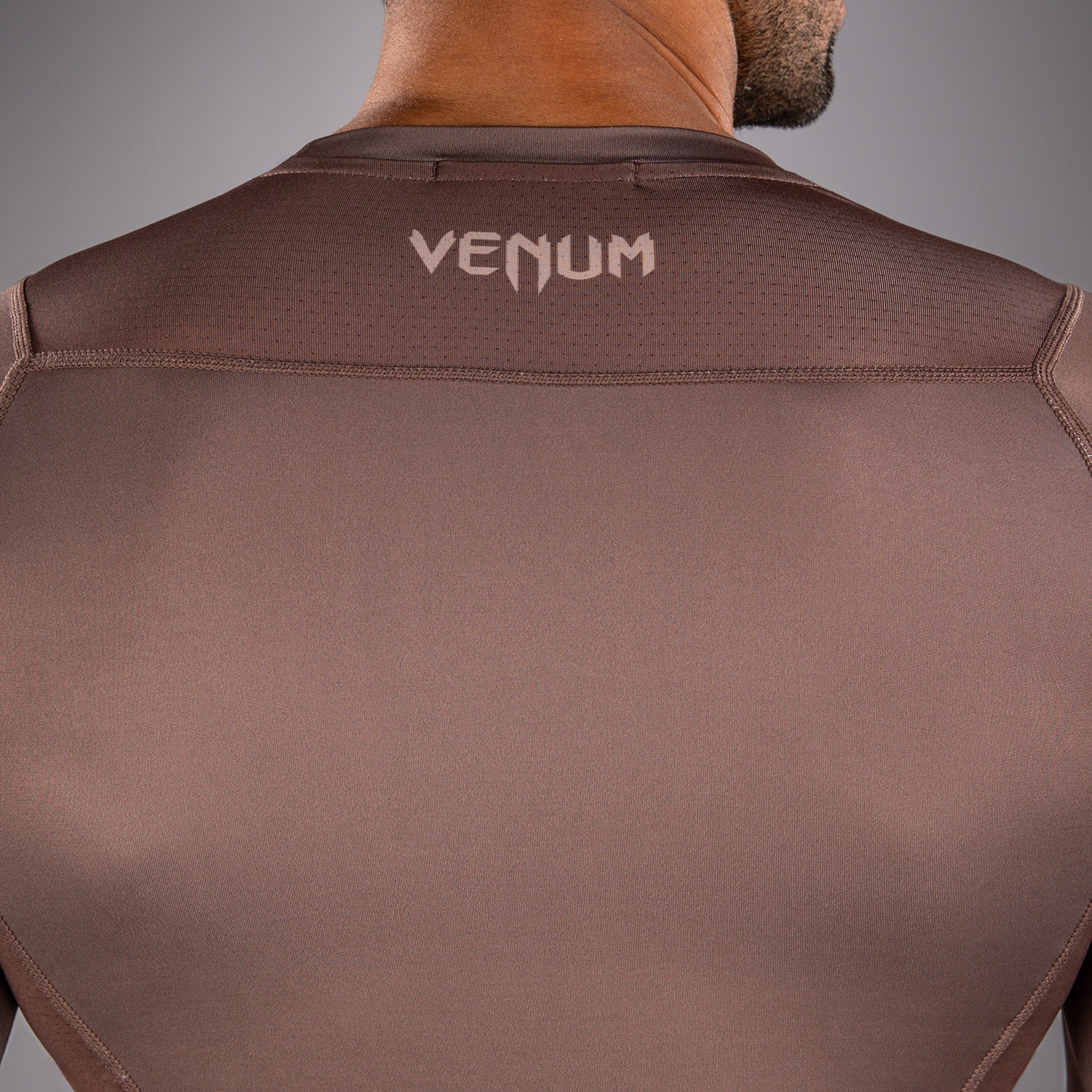 Venum No Gi Rashguards - Chocolate Brown - Image 5