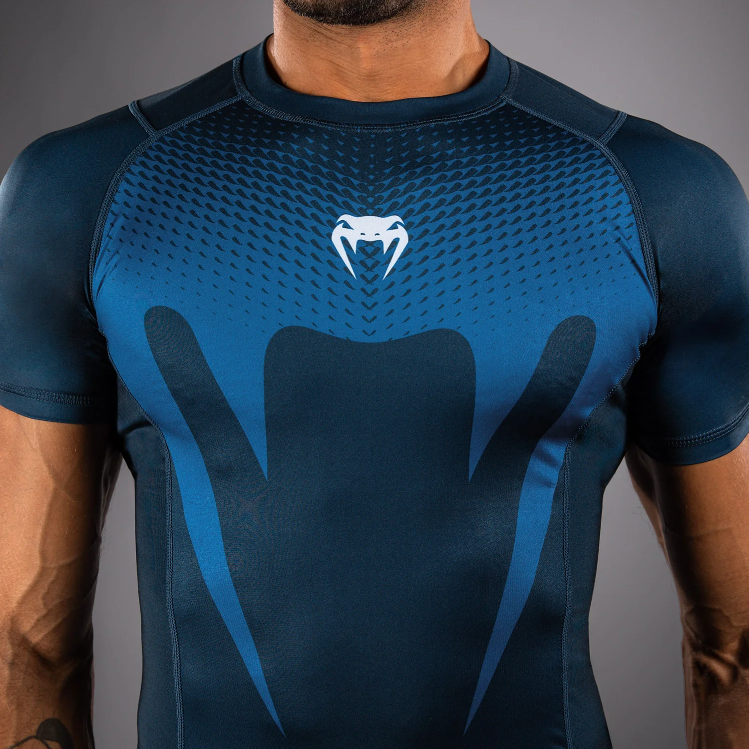 Venum No Gi Rashguards - Indigo - Image 4
