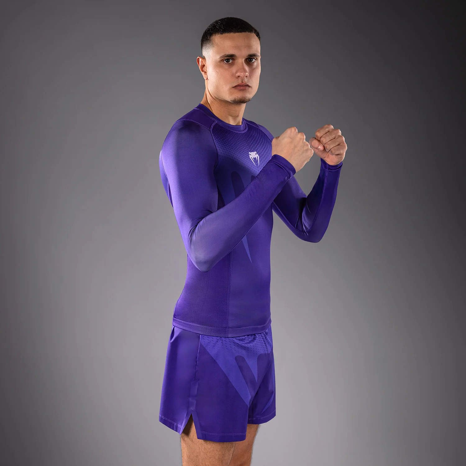 Venum No Gi Rashguards - Purple - Image 2