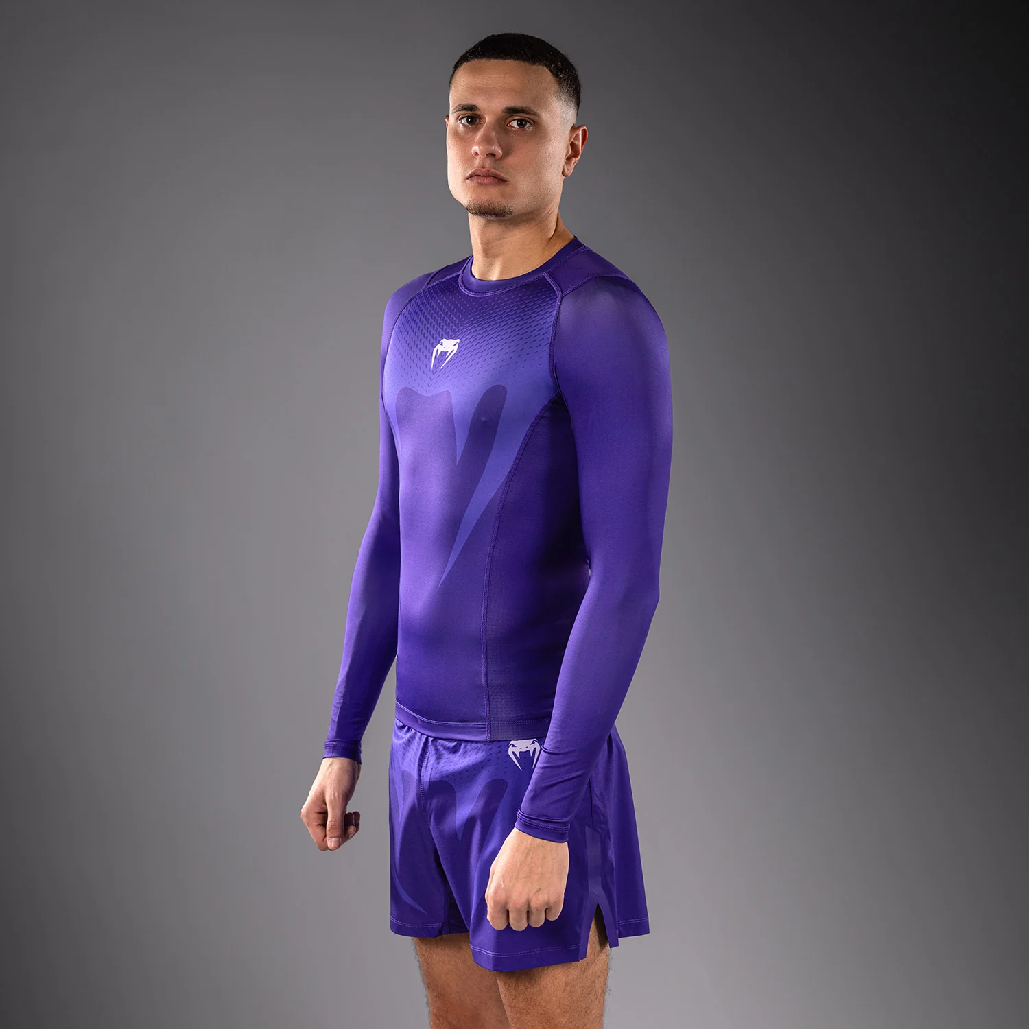 Venum No Gi Rashguards - Purple - Image 3