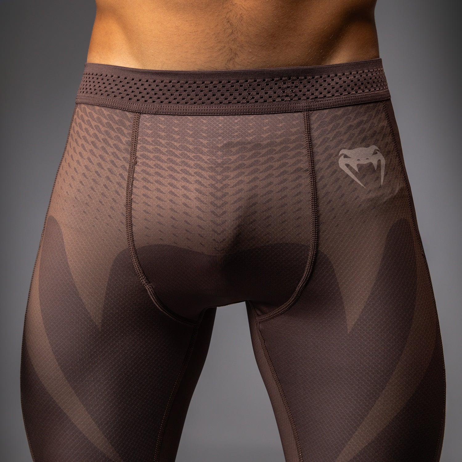 Venum No Gi Spats - Chocolate Brown - Image 4