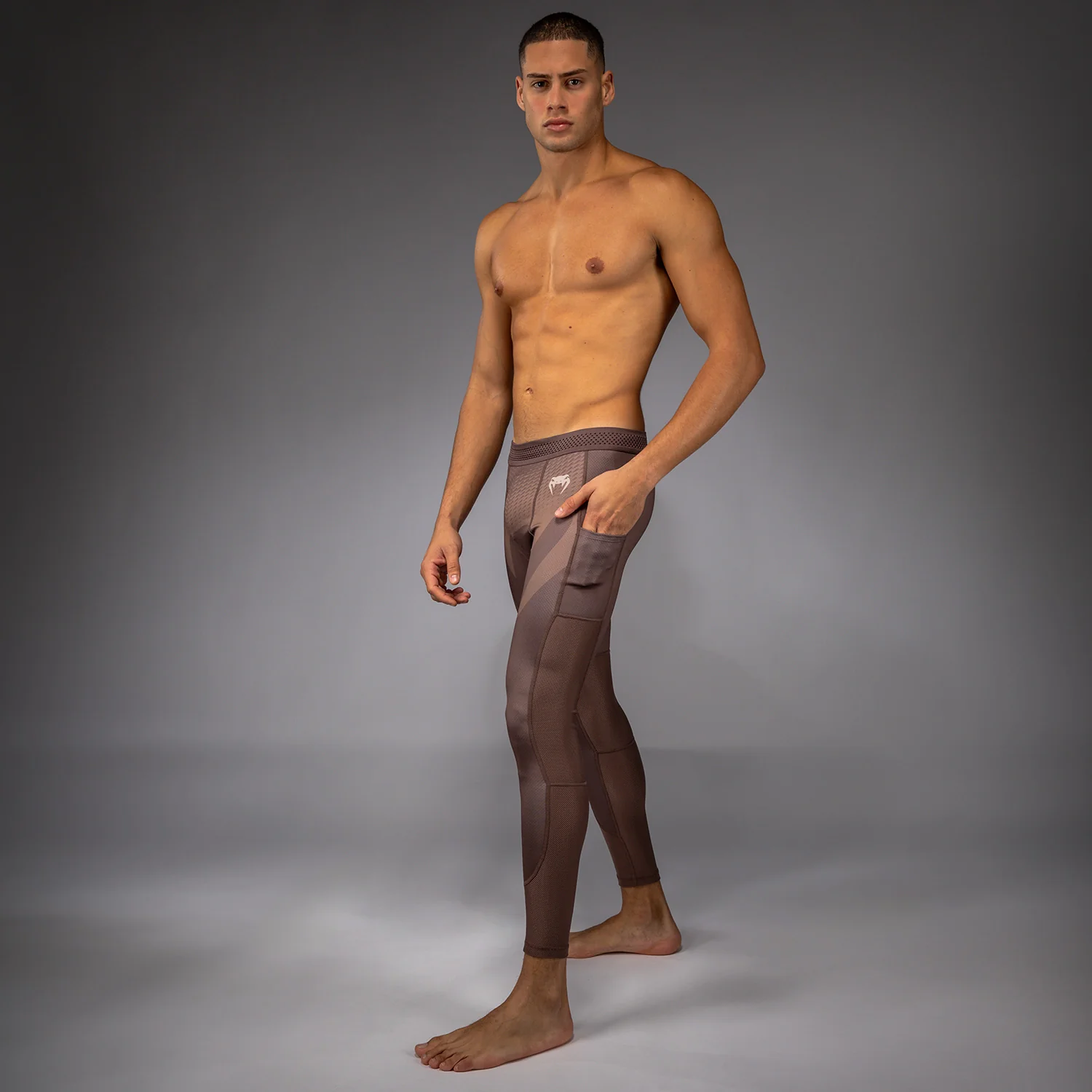 Venum No Gi Spats - Chocolate Brown - Image 6
