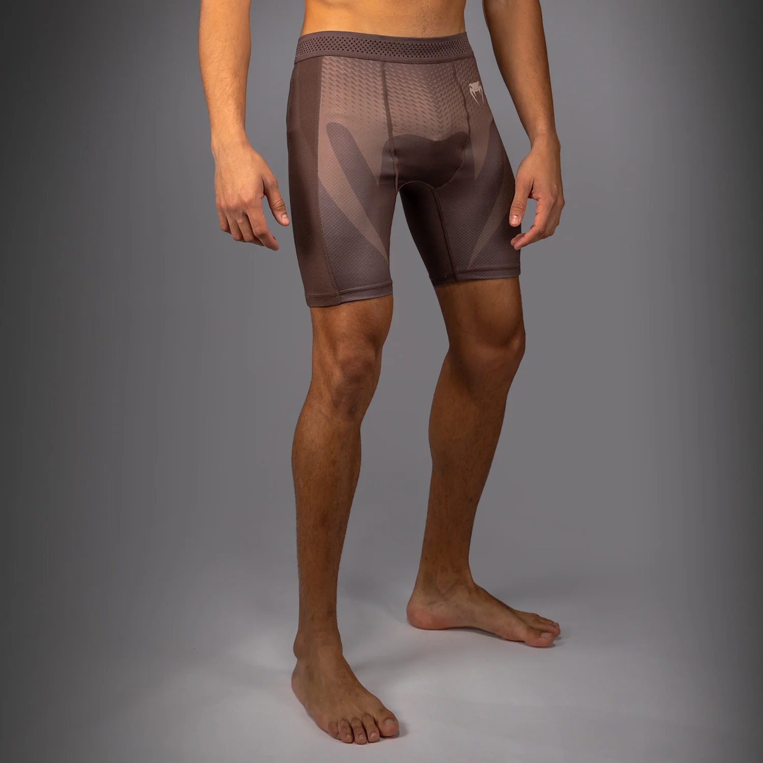 Venum No Gi Vale Tudo Shorts - Chocolate Brown - Image 2