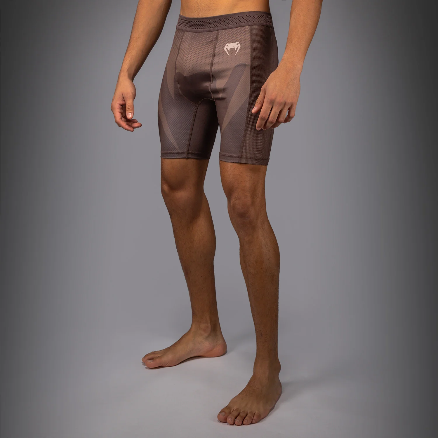 Venum No Gi Vale Tudo Shorts - Chocolate Brown - Image 3