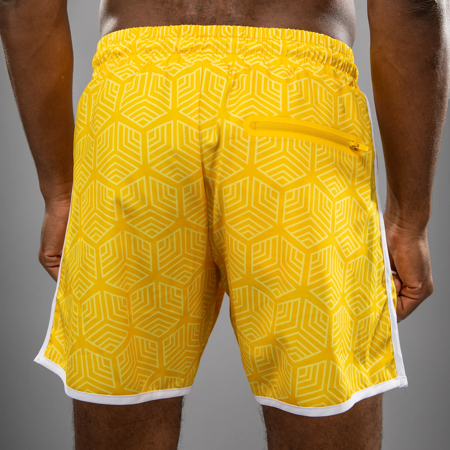 Venum Octane Board Shorts - Vibrant Yellow - Image 4
