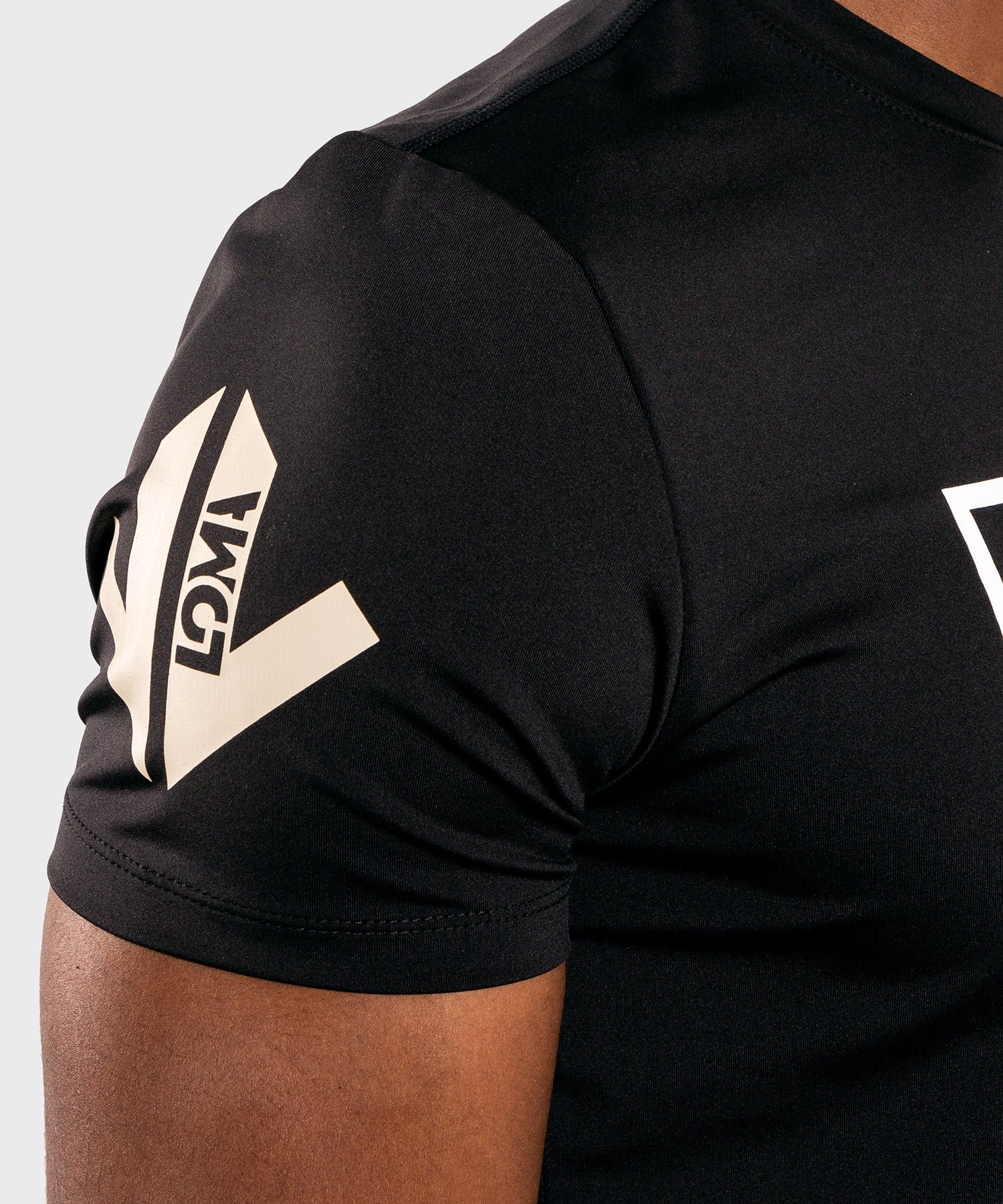 Venum Origins Dry Tech T-shirt - Black/White - Image 8