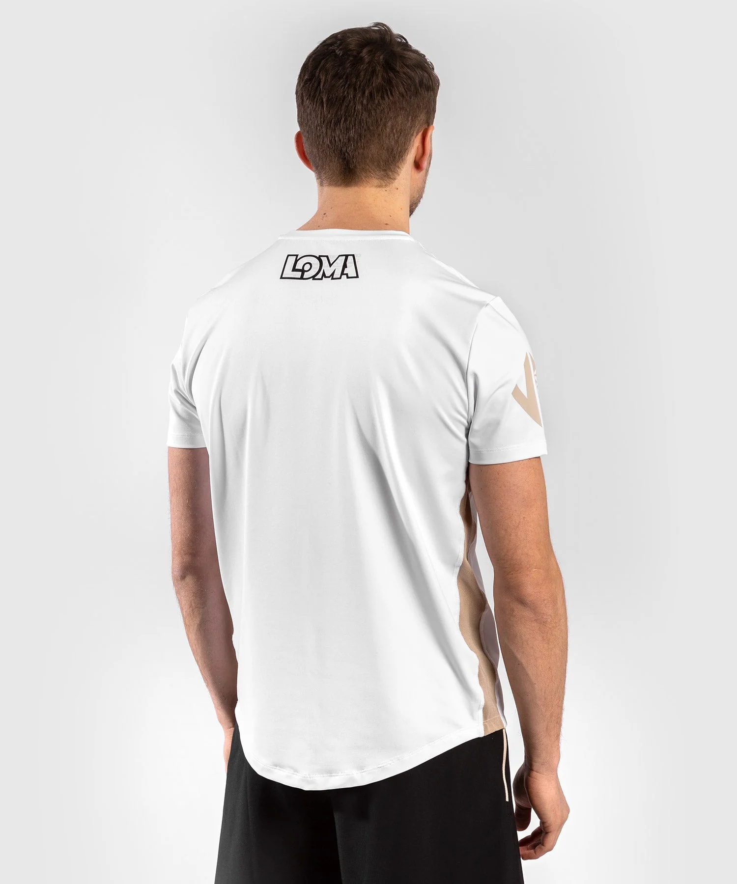 Venum Origins Dry Tech T-shirt - White/Black - Image 12