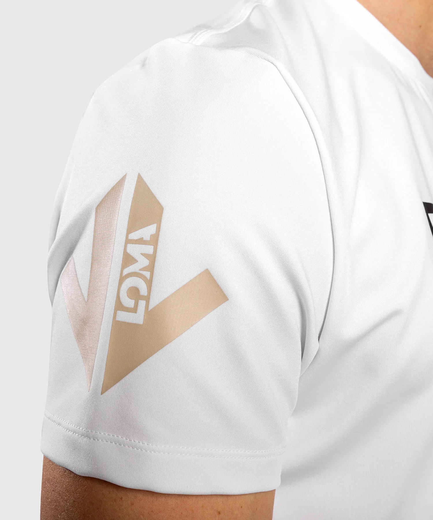 Venum Origins Dry Tech T-shirt - White/Black - Image 8