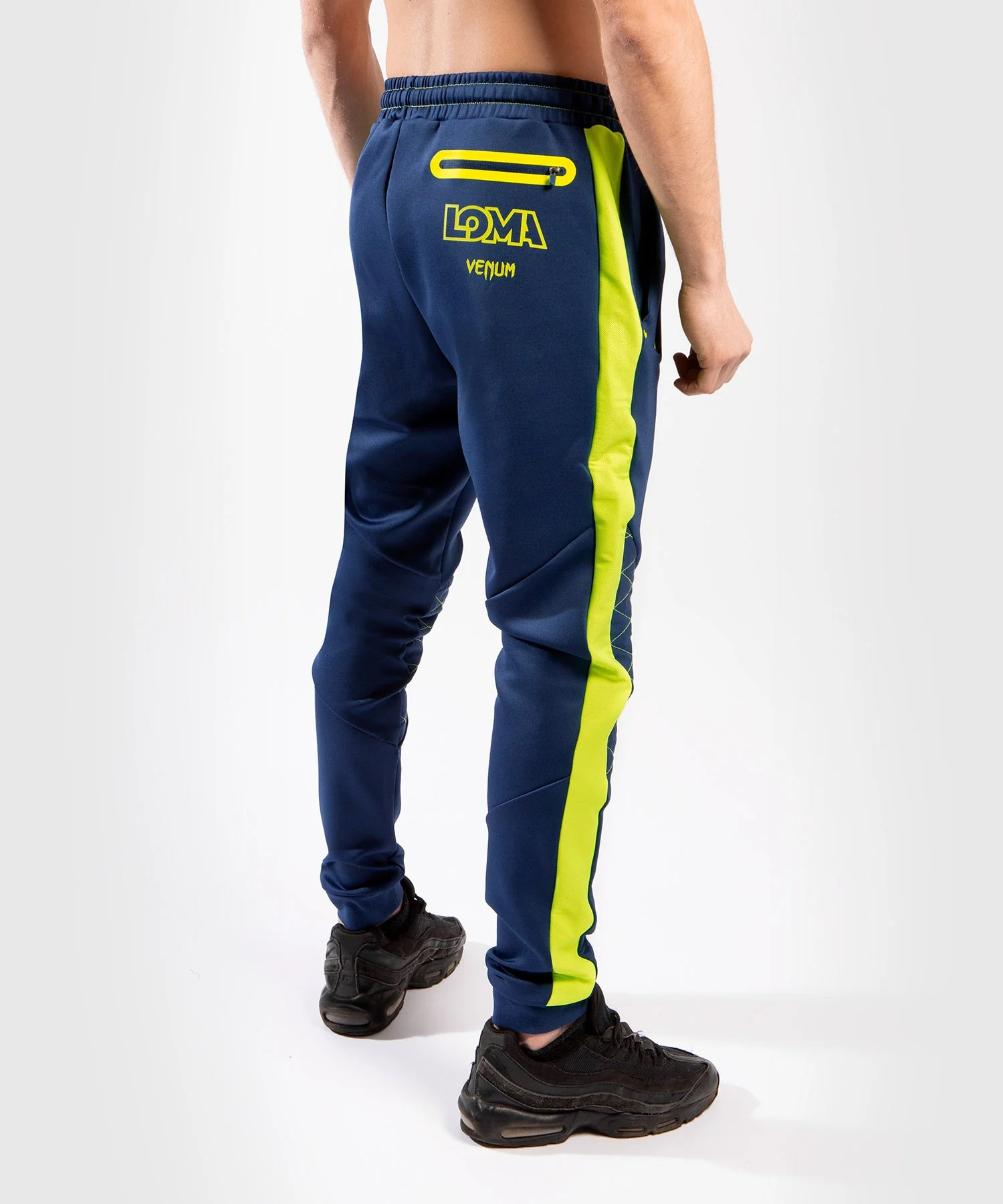 Venum Origins Joggers Blue/Yellow - Image 4