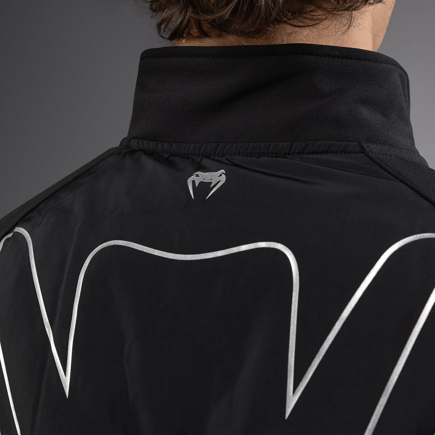 Venum Paddock Softshell Jacket Long Sleeves - Black - Image 6