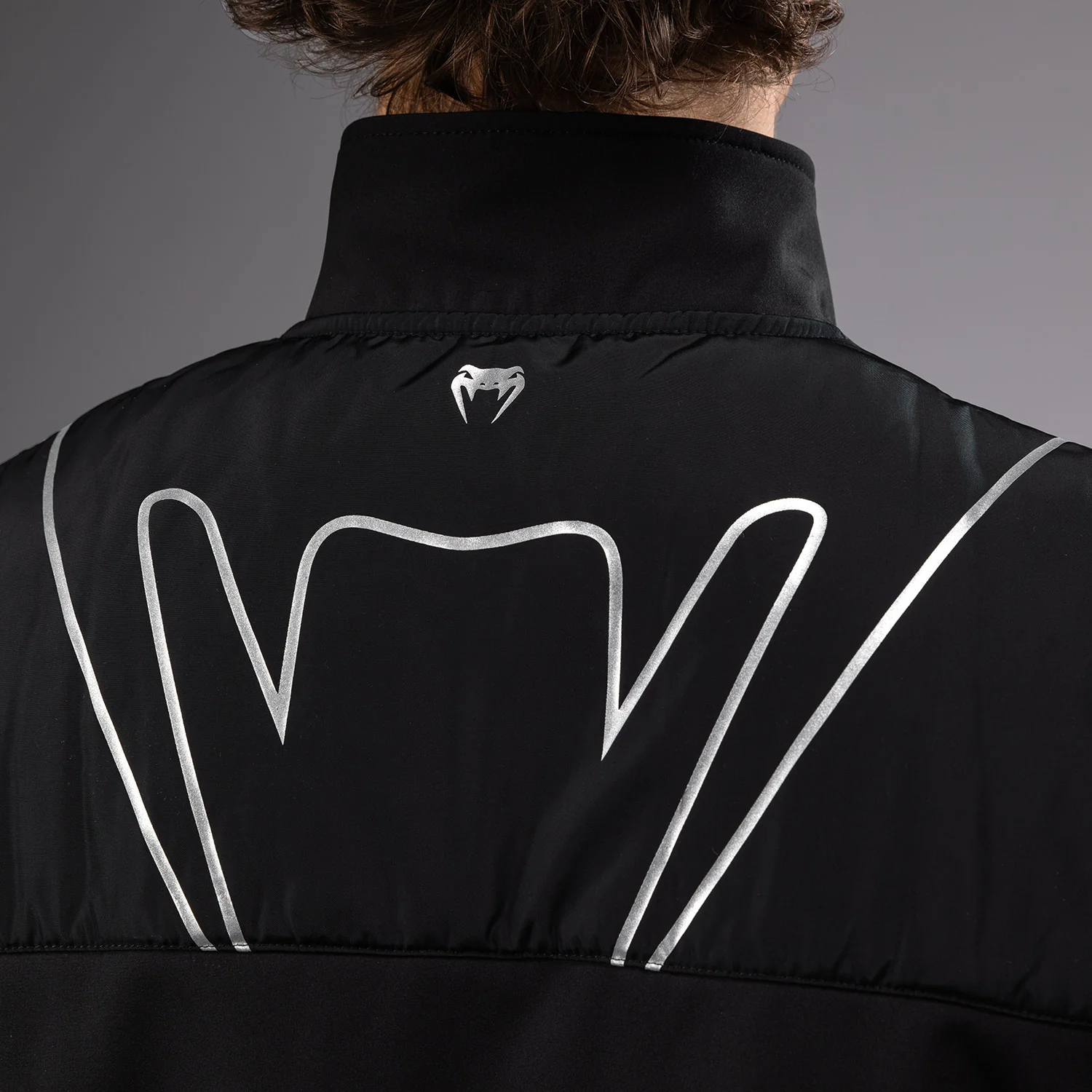 Venum Paddock Softshell Jacket Short Sleeves - Black - Image 7