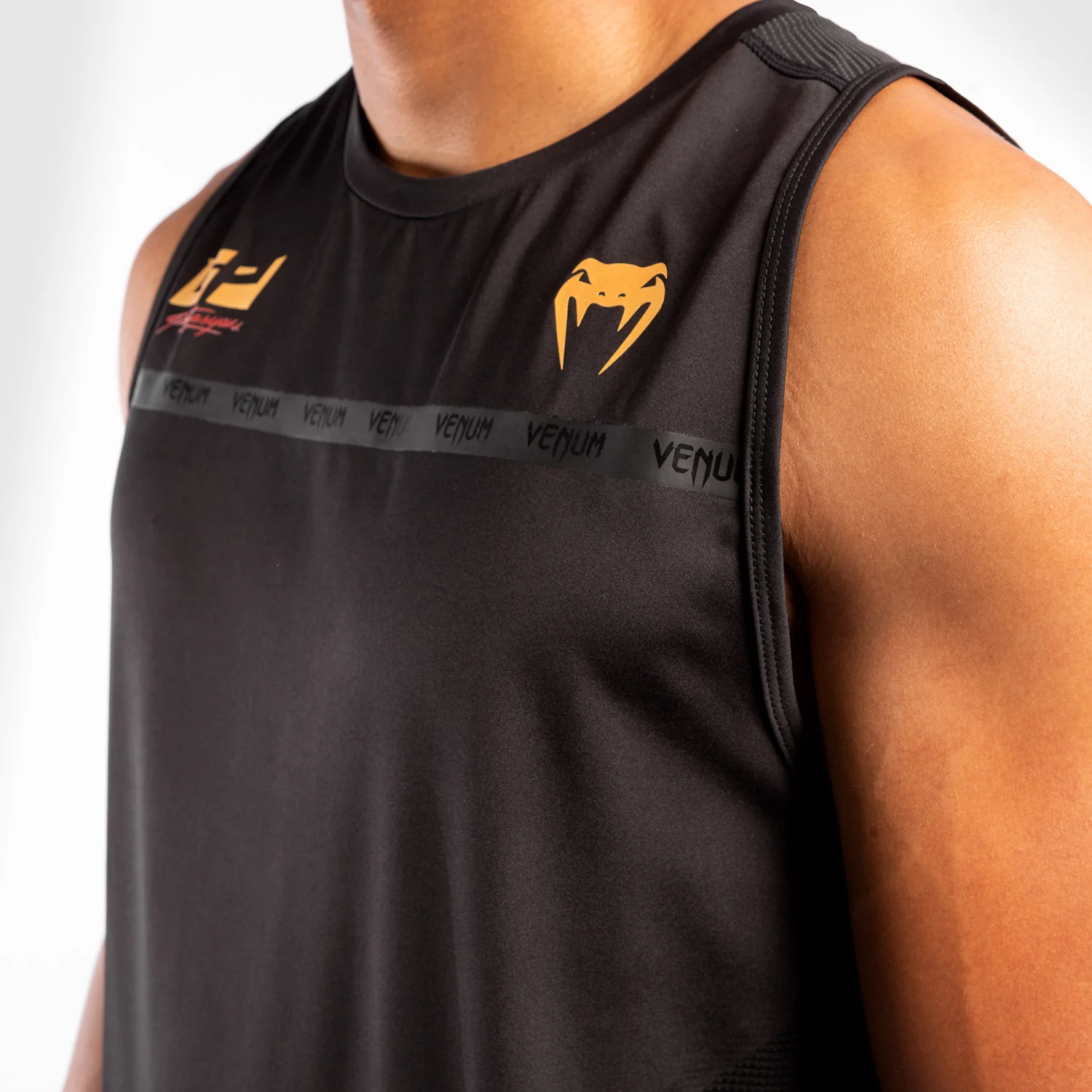 Venum Petrosyan 2.0 Dry-Tech Tank Top - Black/Gold - Image 5