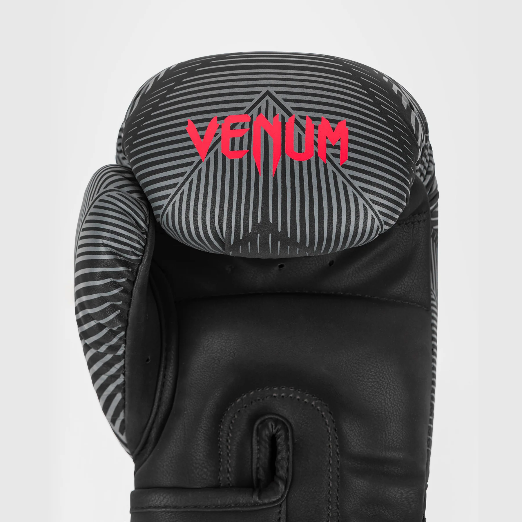 Venum Phantom Boxing Gloves - Black/Red - Image 5
