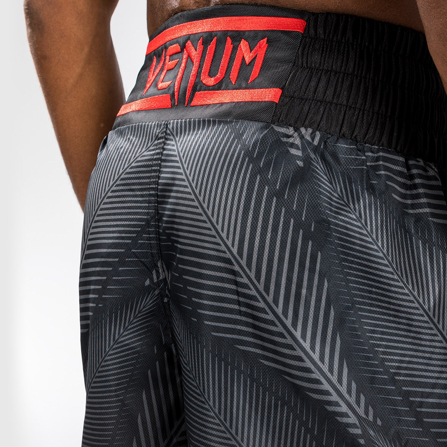 Venum Phantom Boxing Shorts - Black/Red - Image 9