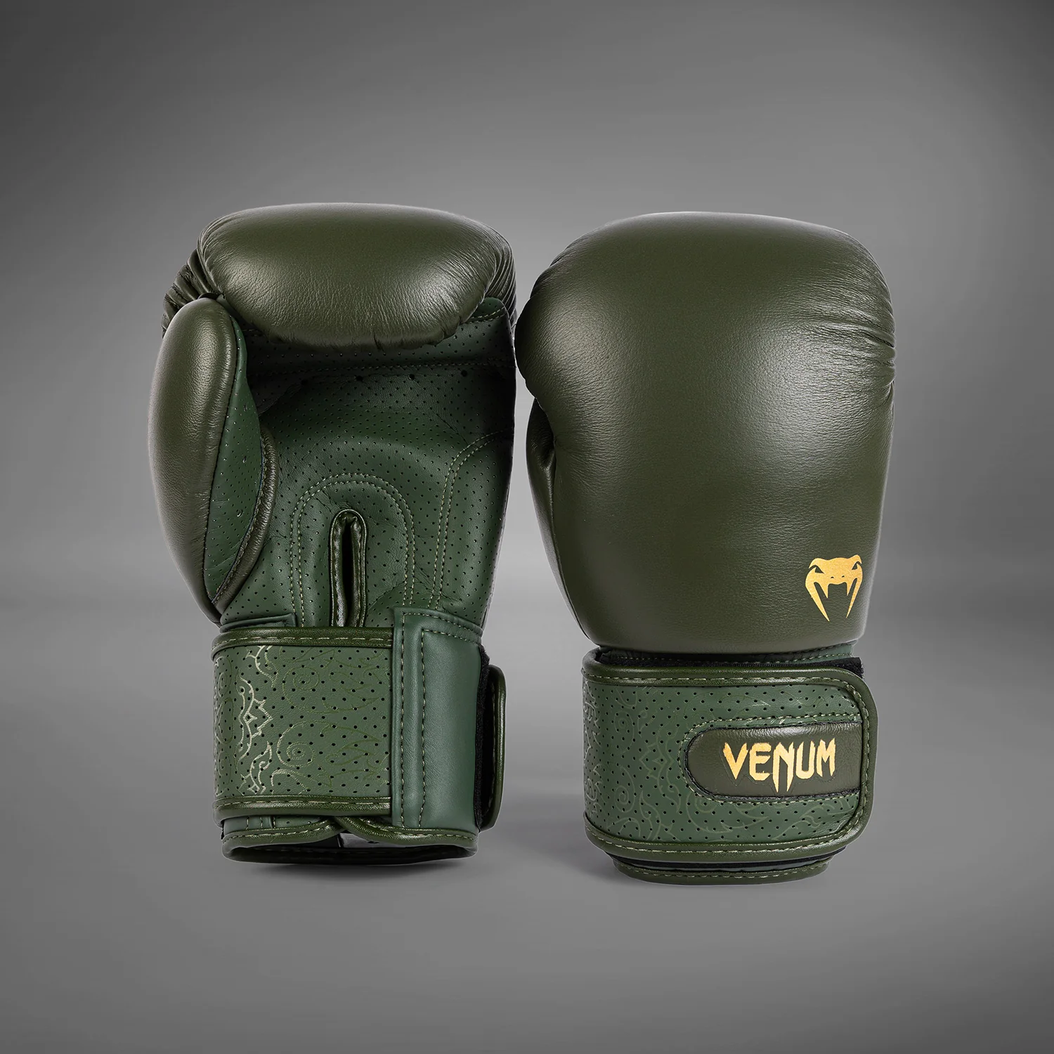 Venum Power 2.0 Boxing Gloves - Deep Forest Green - Image 2