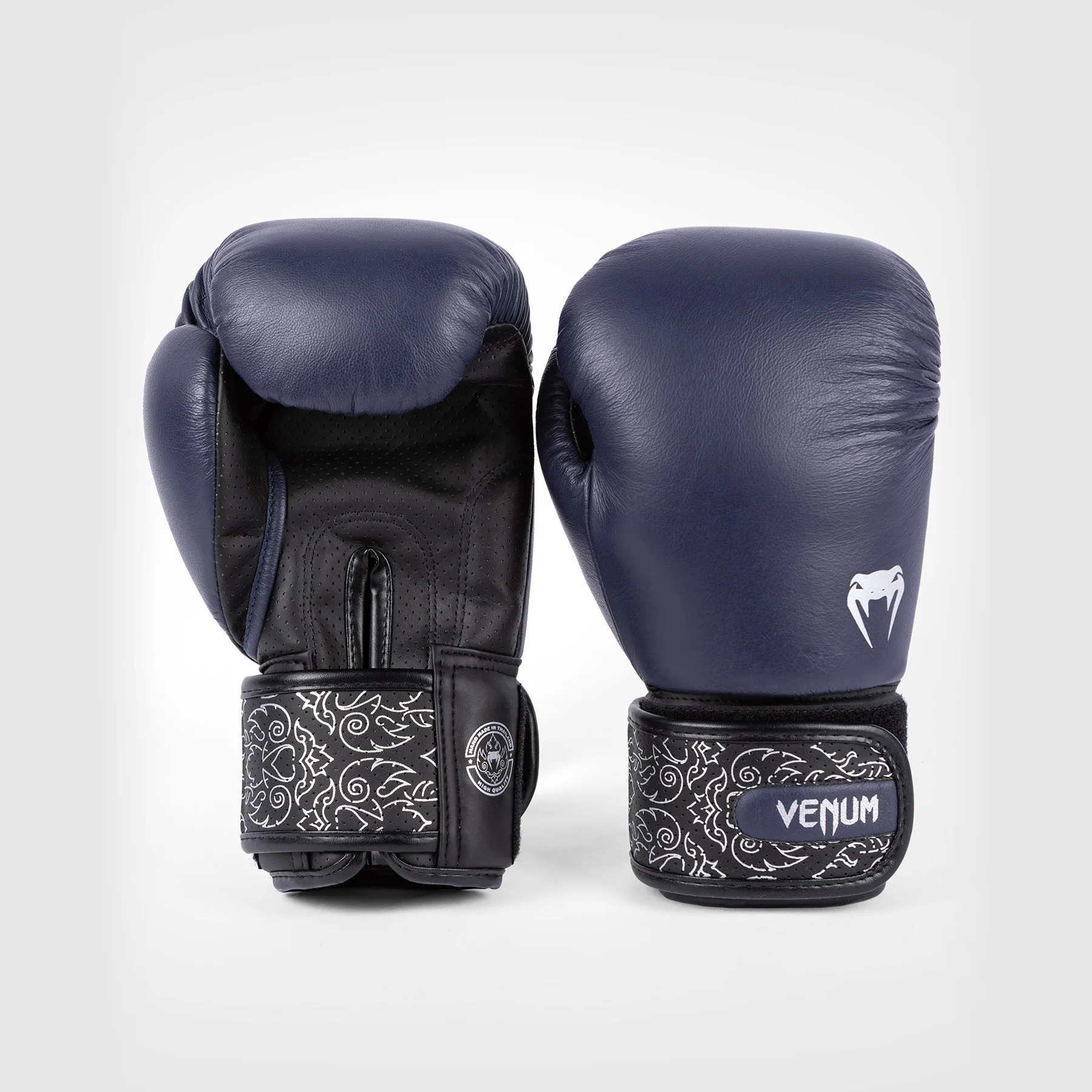 Venum Power 2.0 Boxing Gloves - Navy Blue/Black - Image 2