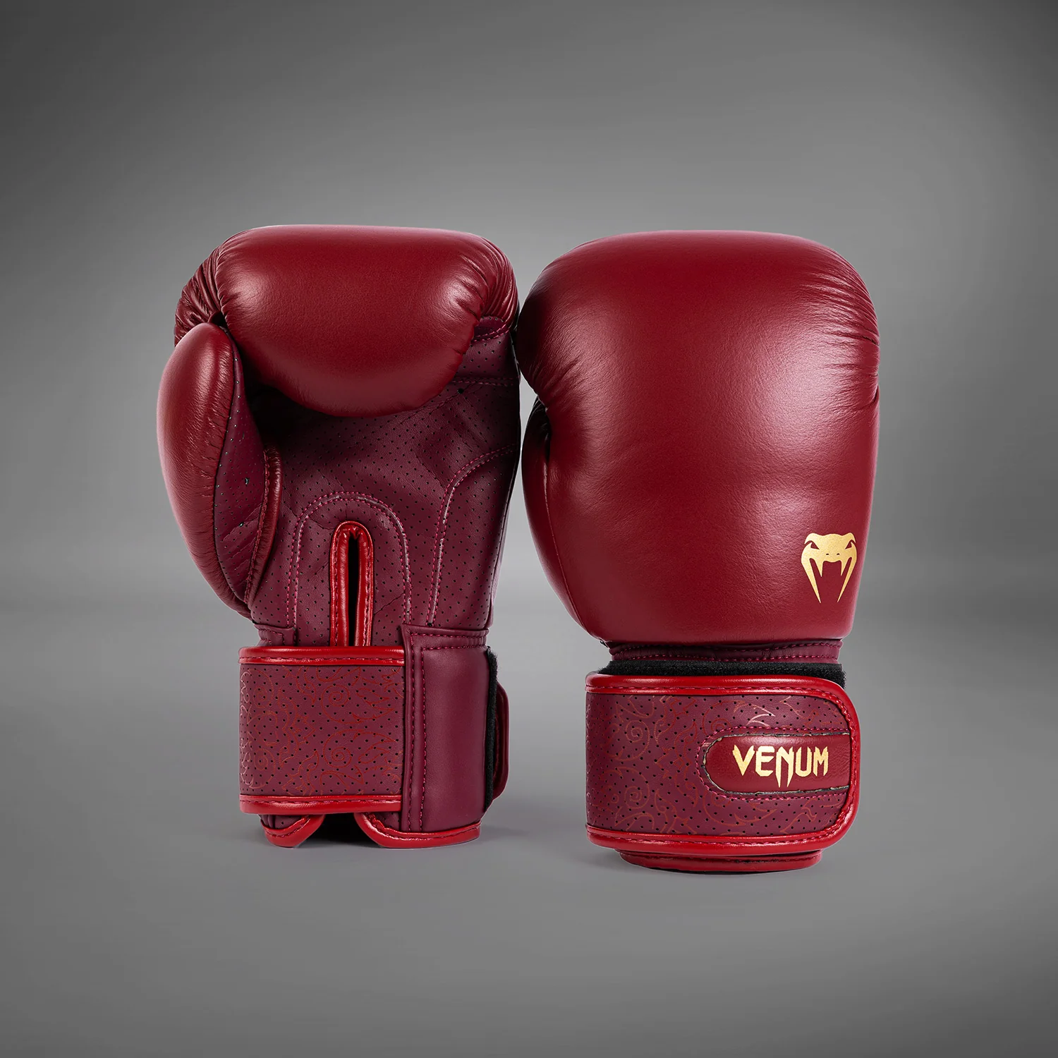 Venum Power 2.0 Boxing Gloves - Wine Liees - Image 2