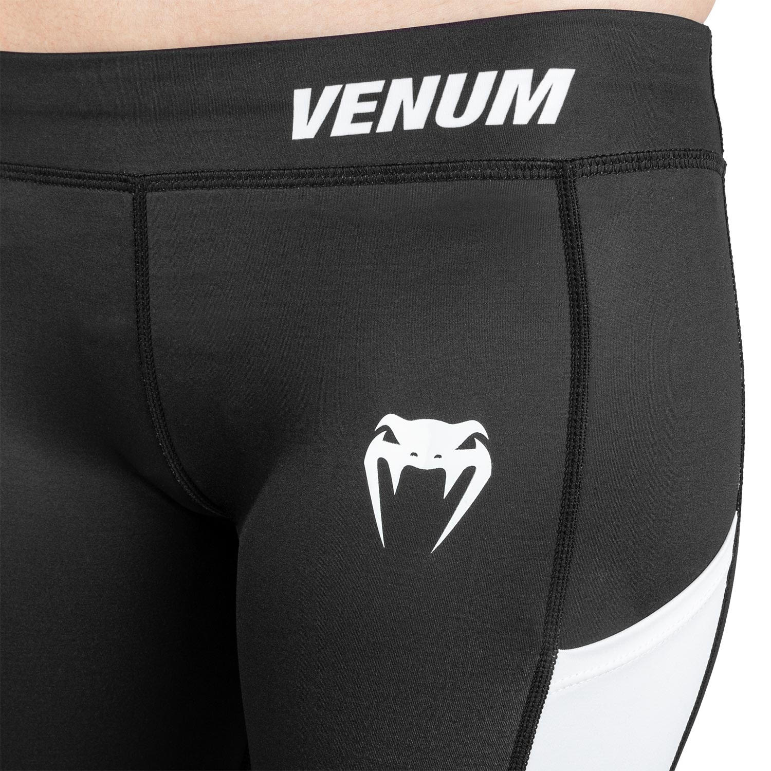 Venum Power 2.0 Leggings - For Women - Black/White - Image 6