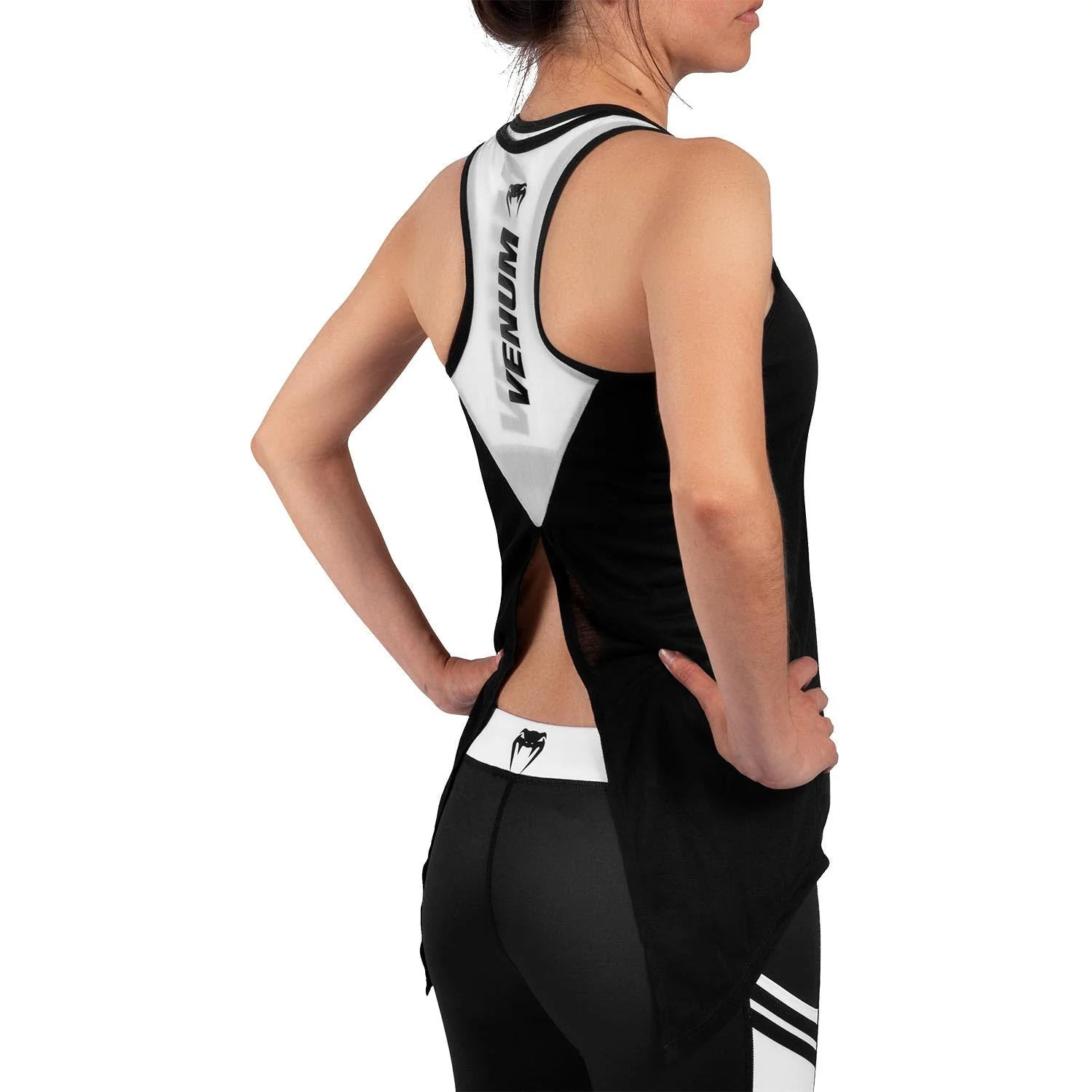 Venum Power 2.0 Tank Top - For Women - Black/White - Image 2