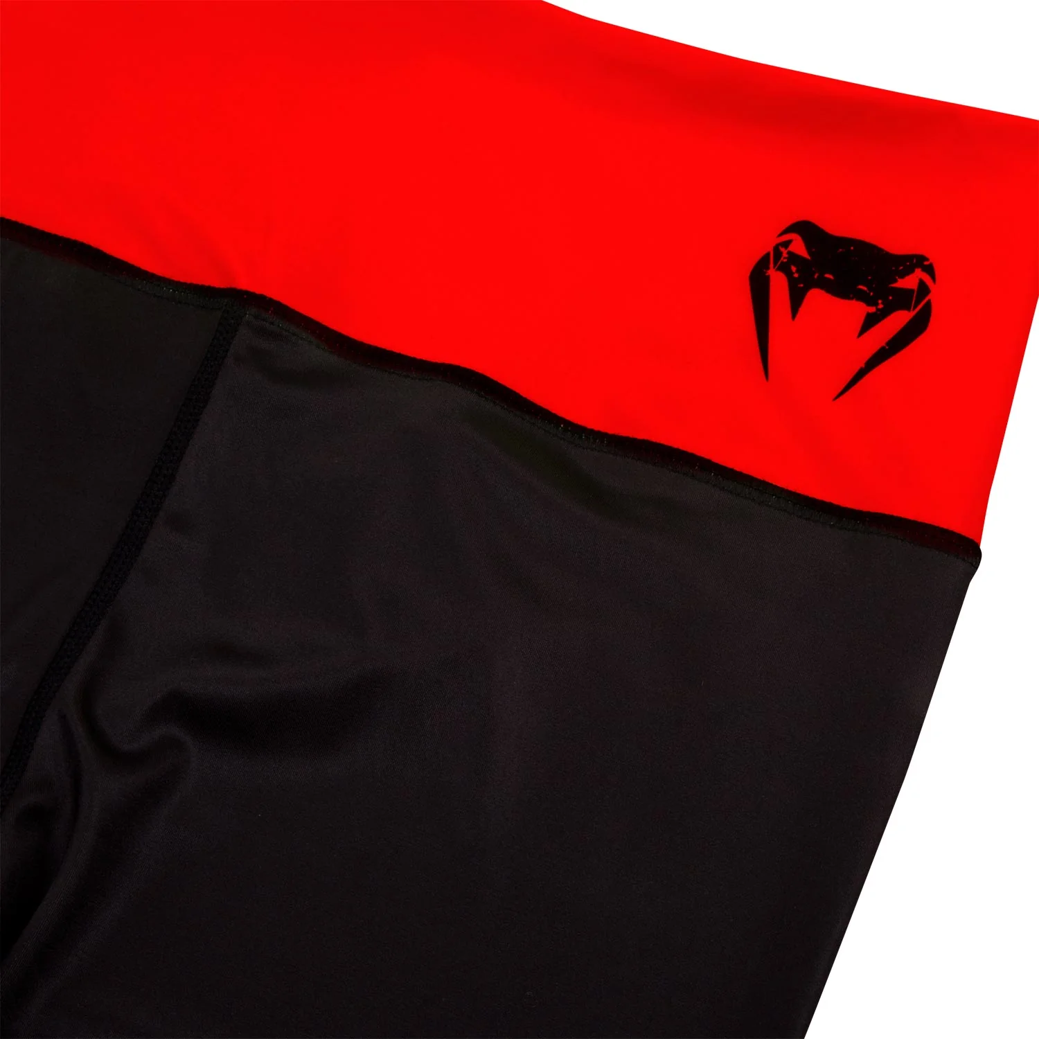 Venum Power Cropped Leggings - Black/Red - Image 5